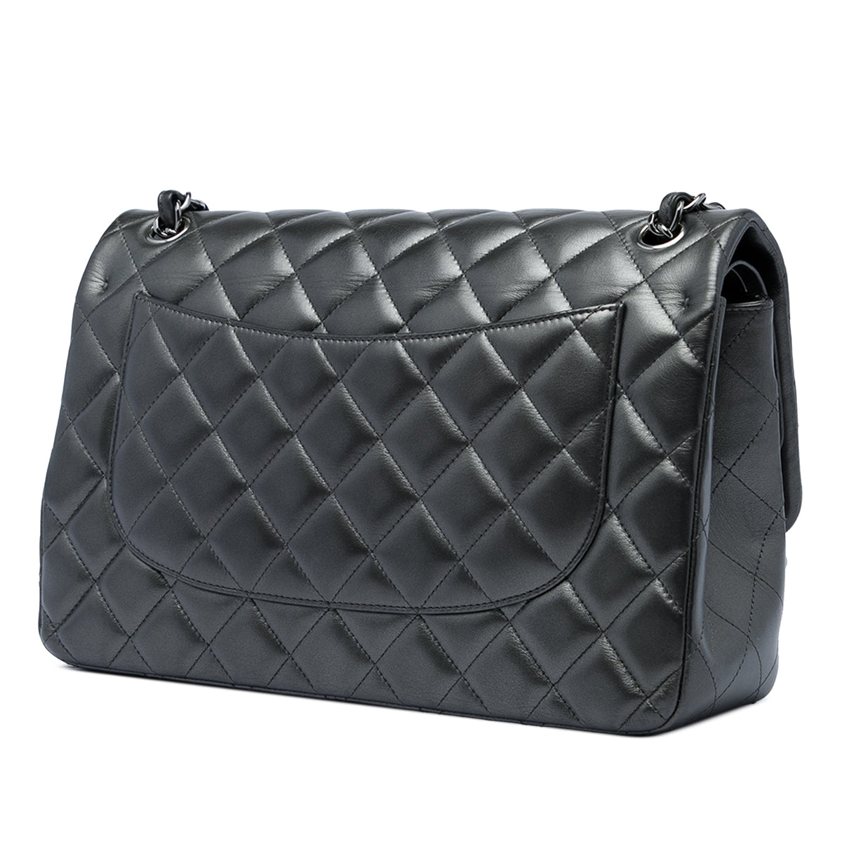 Chanel Jumbo Classic Metallic Lambskin Double Flap