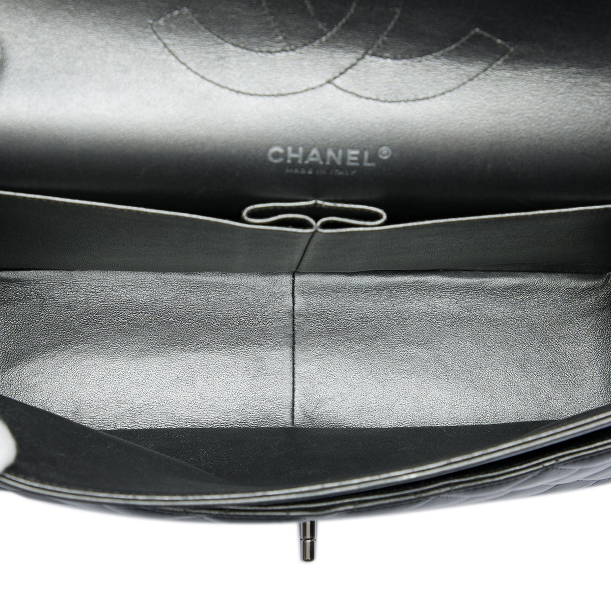 Chanel Jumbo Classic Metallic Lambskin Double Flap