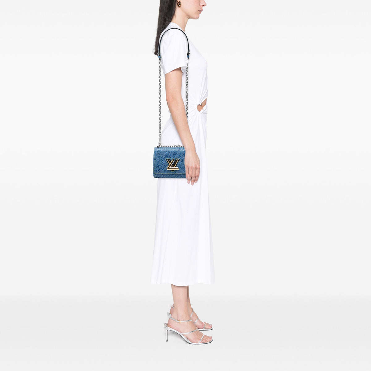 Louis Vuitton Epi Denim Twist MM — Blue