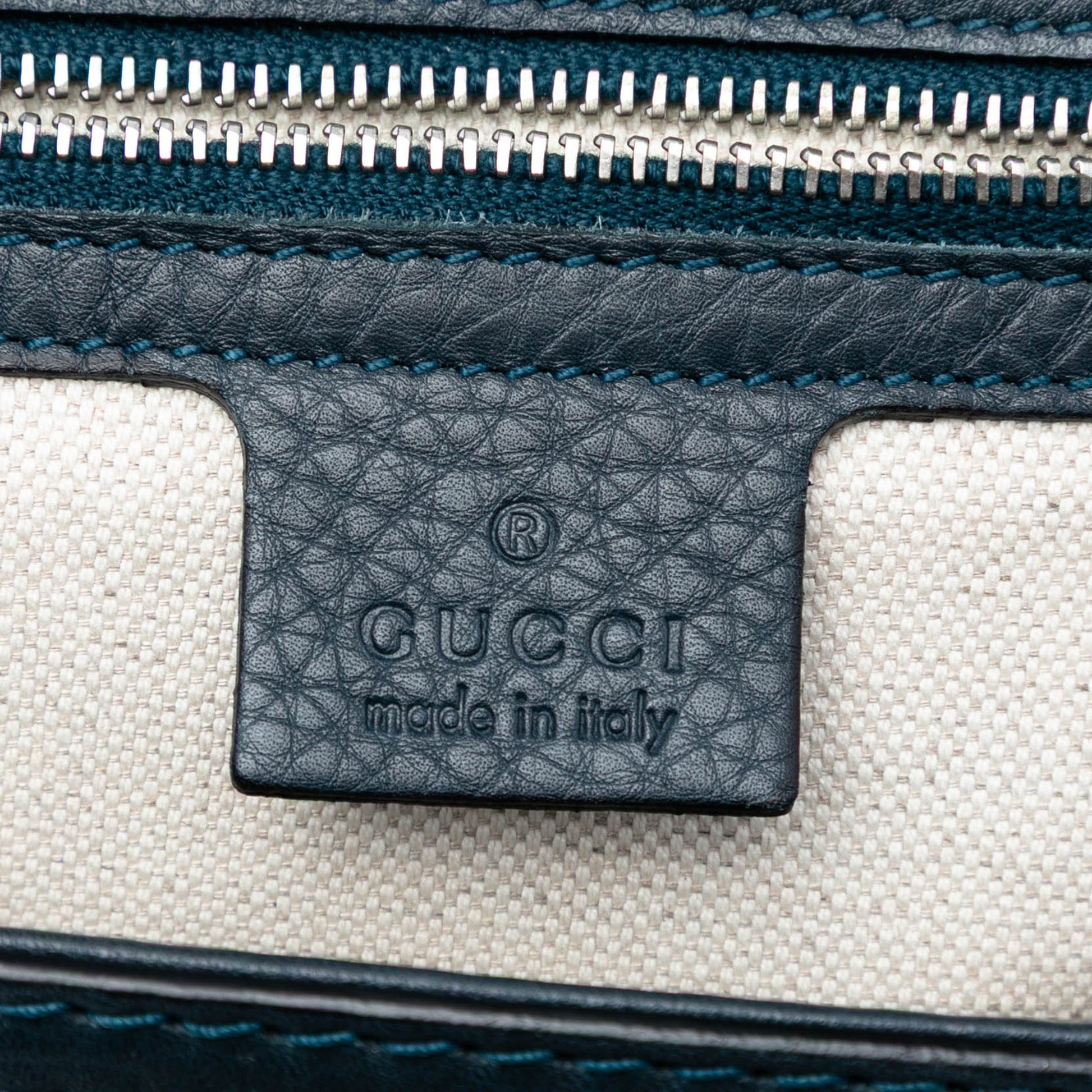 Medium Guccissima New Bamboo Top Handle Bag