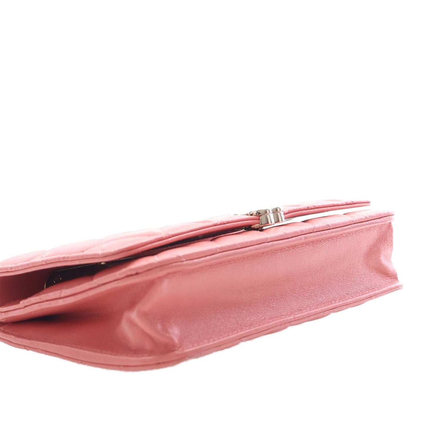 Chanel CC Quilted Lambskin Top Handle Flap