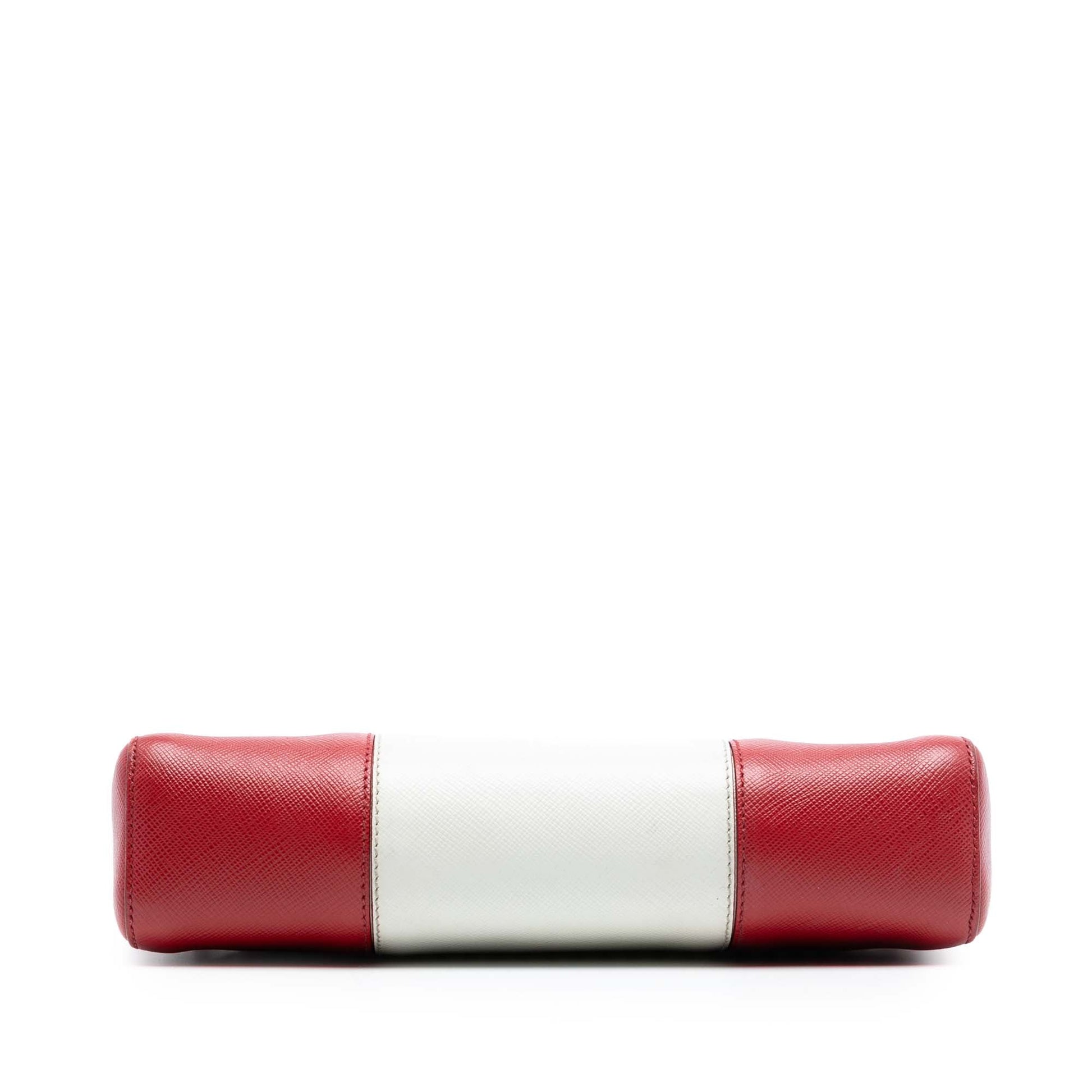 Prada Bicolor Saffiano Lux Crossbody