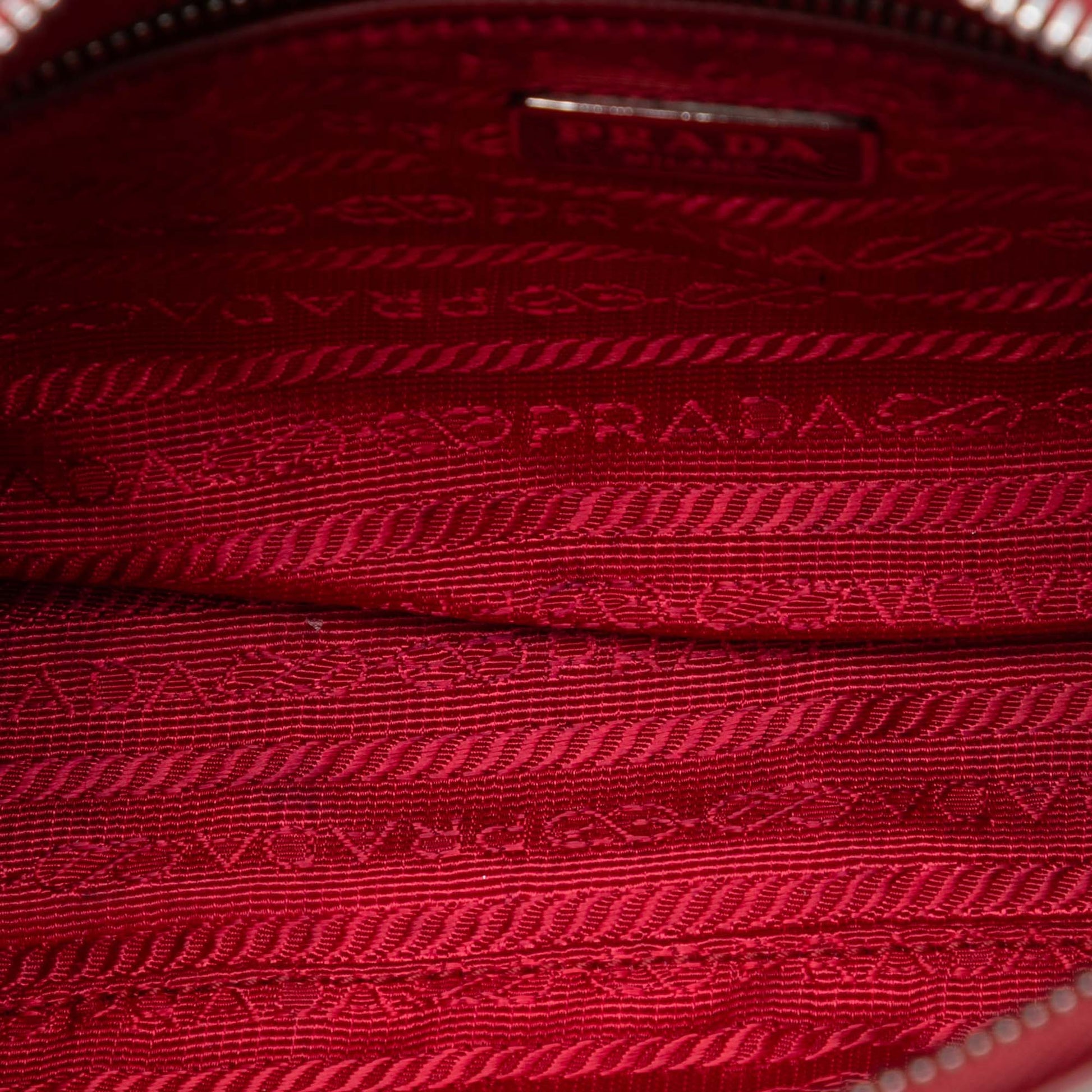 Prada Bicolor Saffiano Lux Crossbody