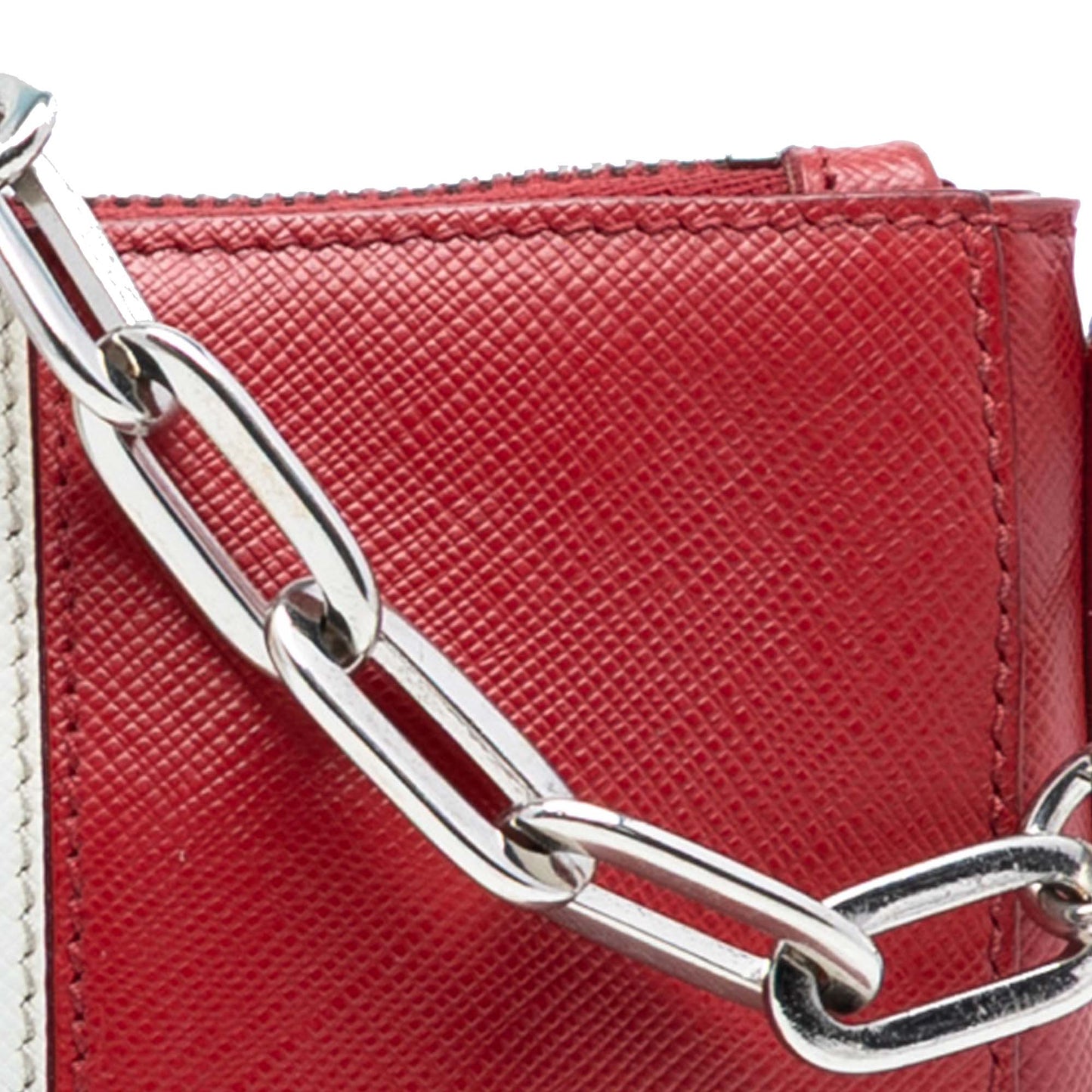 Prada Bicolor Saffiano Lux Crossbody