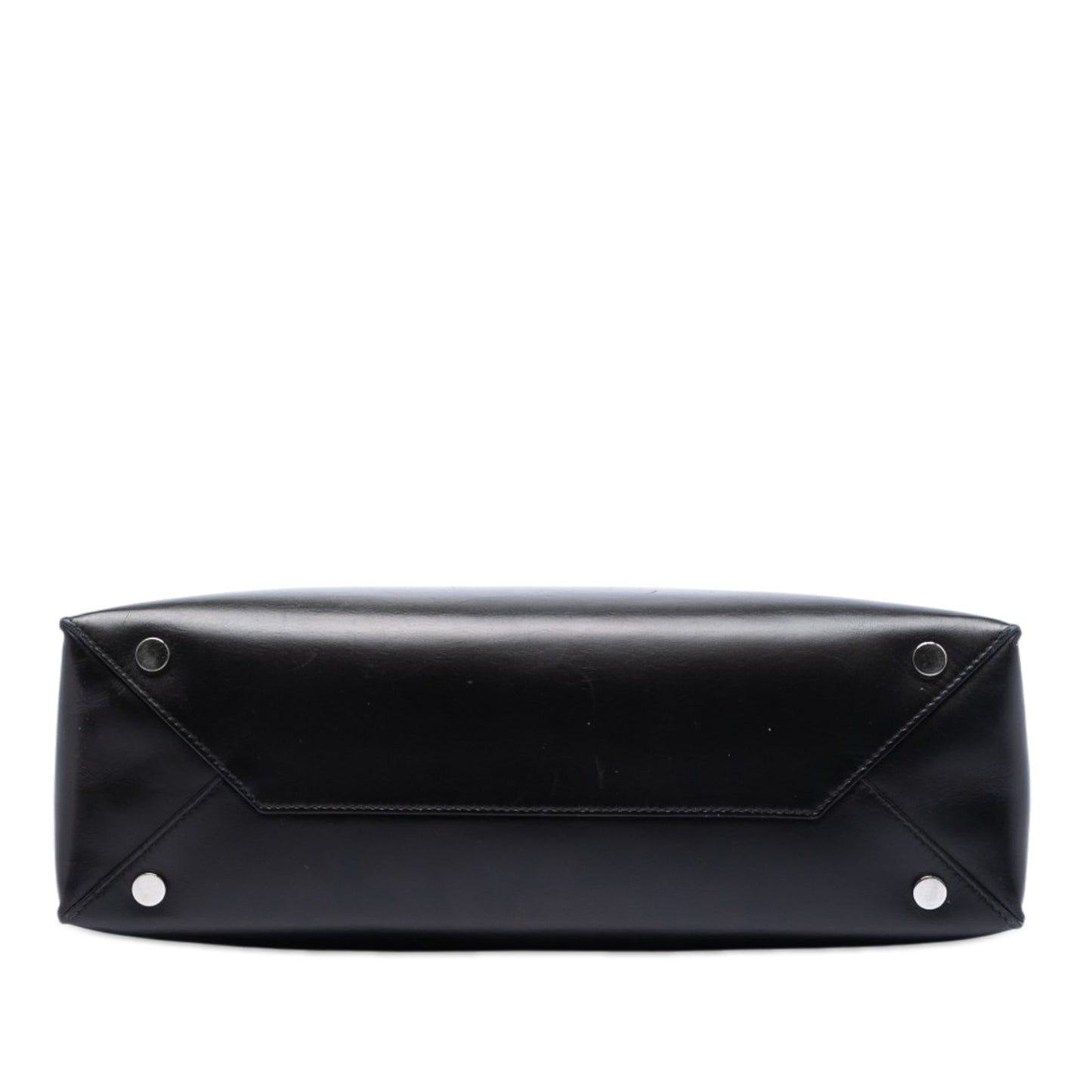 Balenciaga Small Leather Cable Shopper Tote