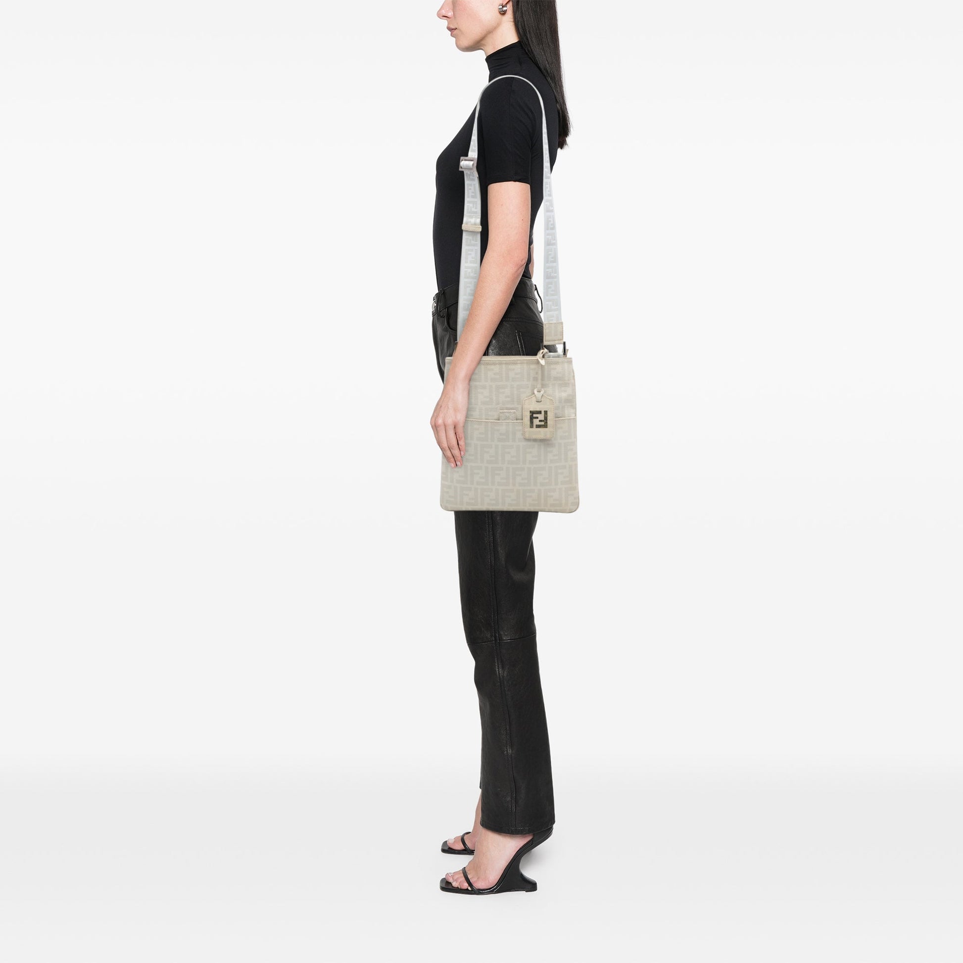 Fendi Zucca Spalmati Crossbody