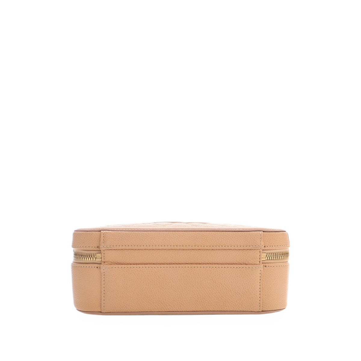 Chanel Medium Caviar CC Filigree Vanity Case — Beige