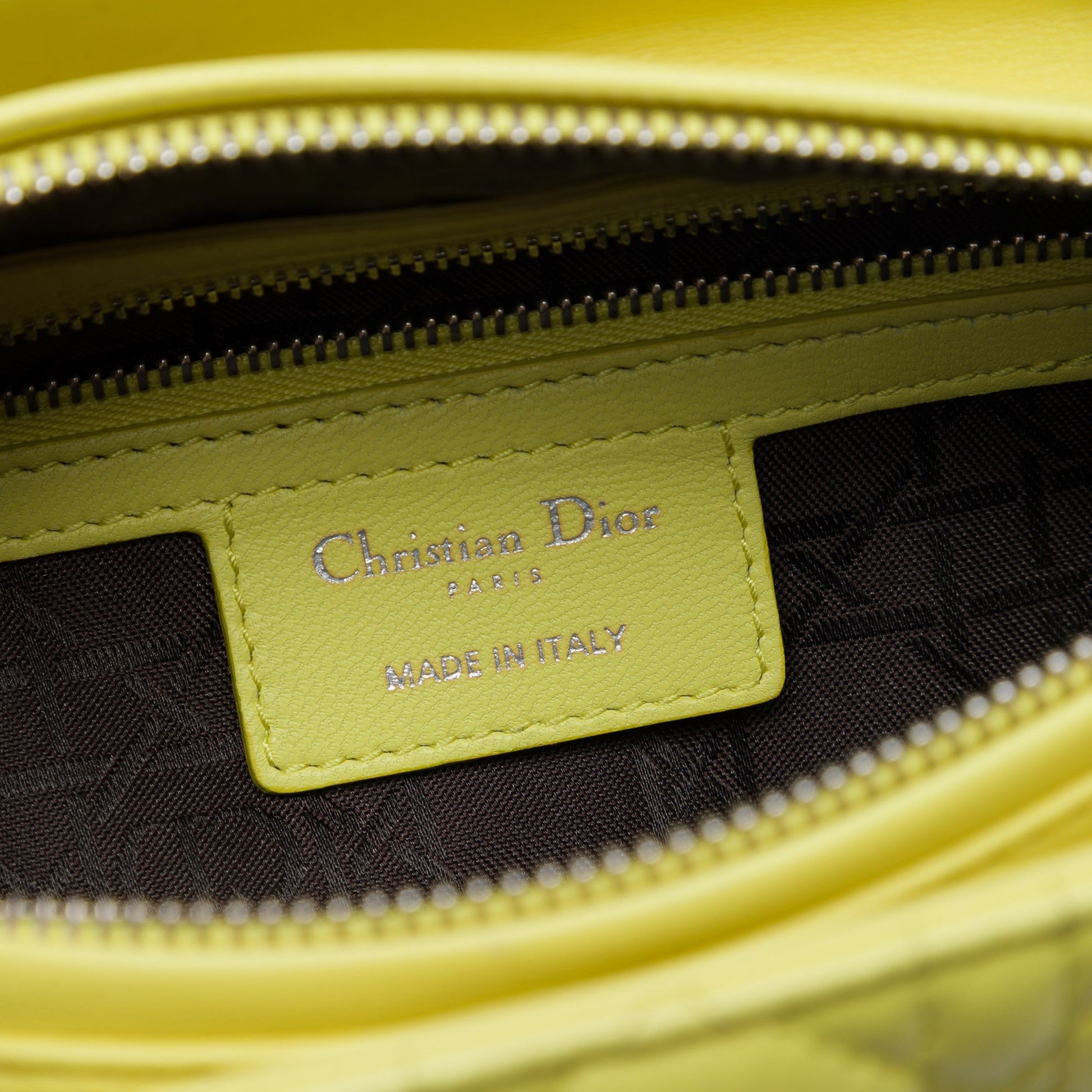 Dior Medium Lambskin Cannage Lady Dior