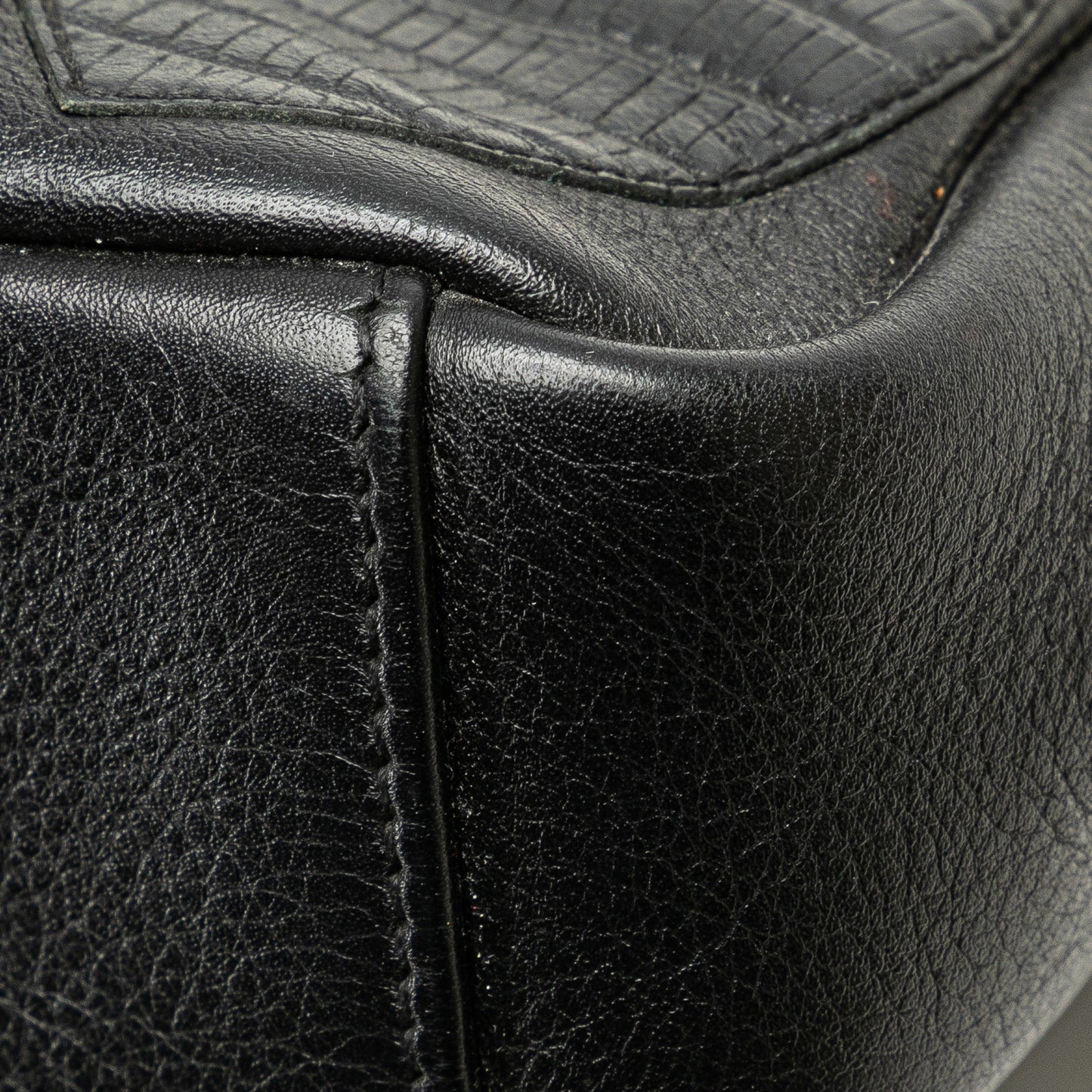 Saint Laurent Medium Monogram Heart Patchwork Chain Wallet