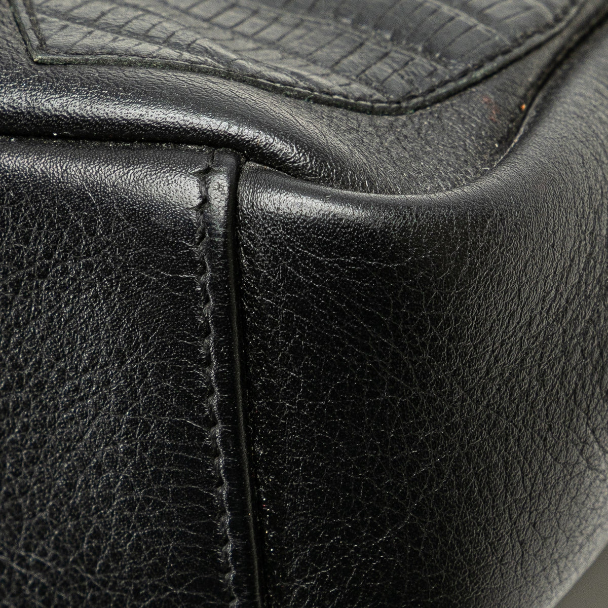 Saint Laurent Medium Monogram Heart Patchwork Chain Wallet