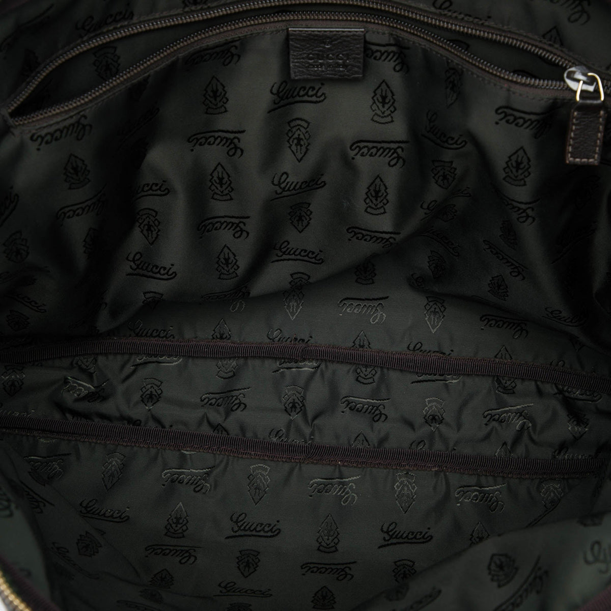 Gucci Guccissima Business Bag — Brown