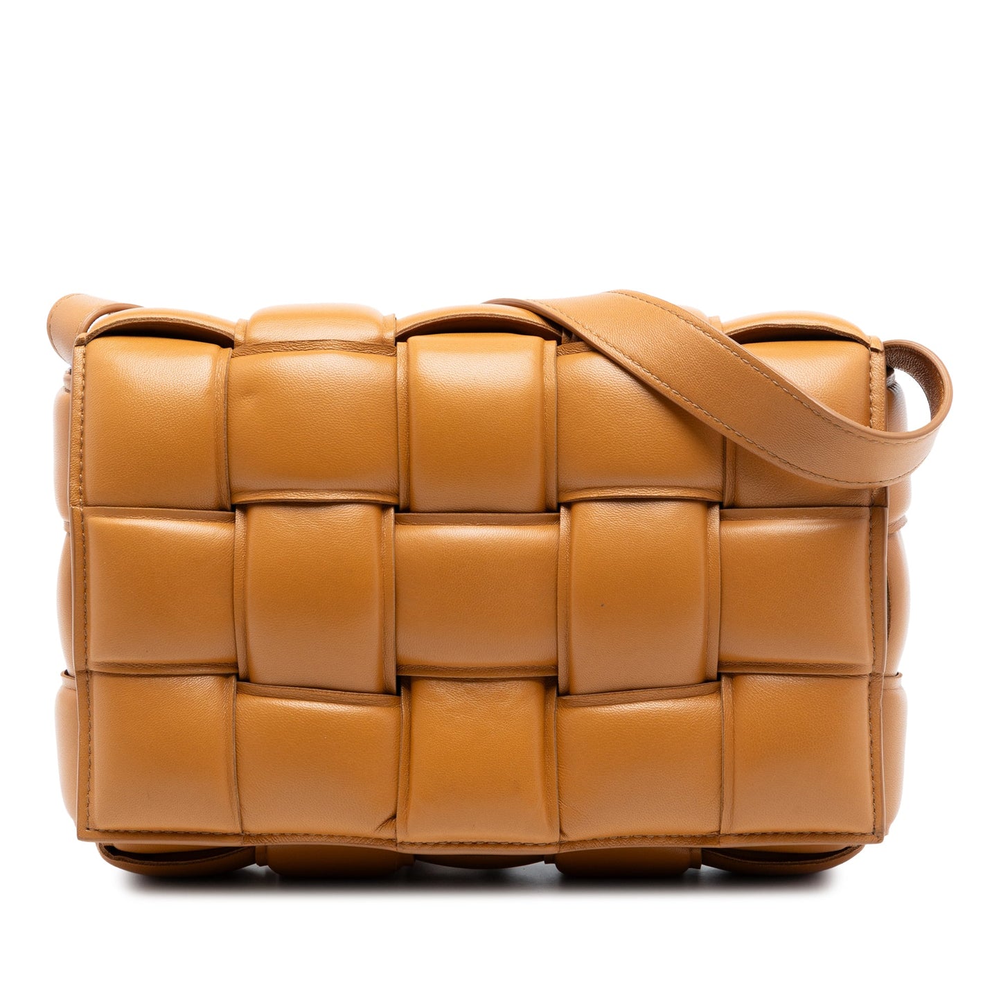 Nappa Intrecciato Padded Cassette Crossbody