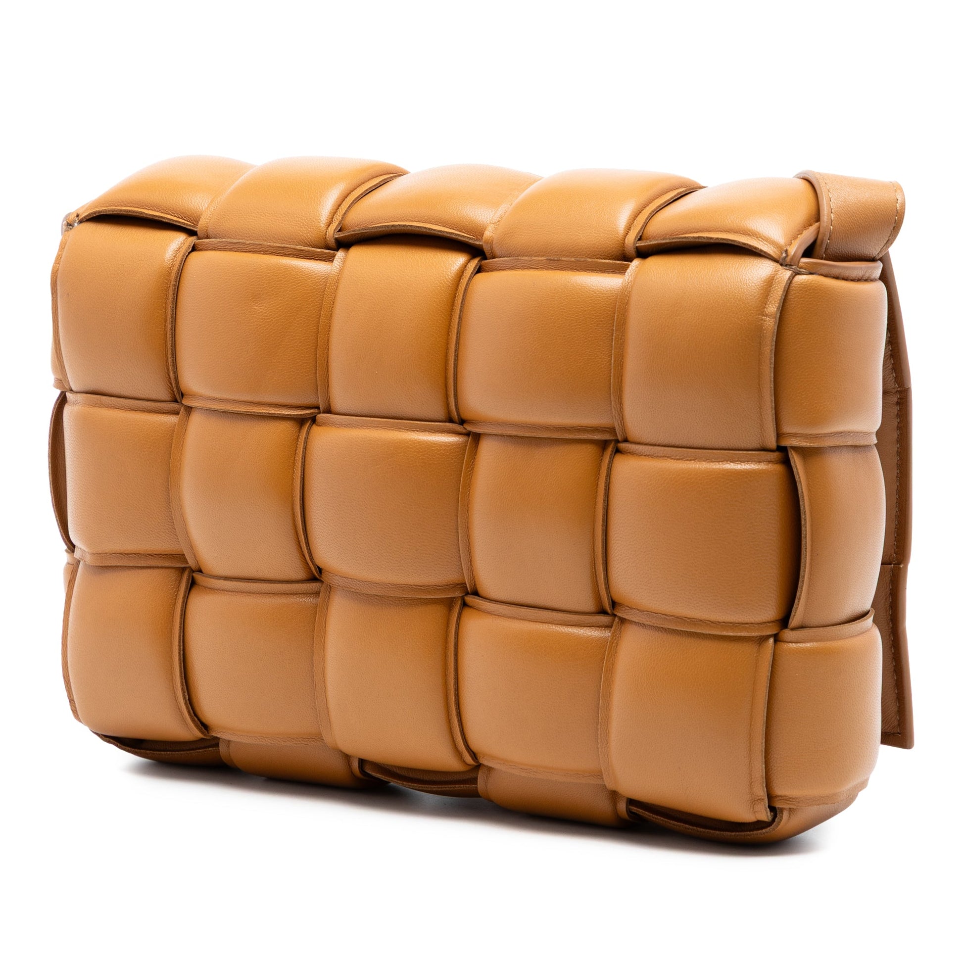 Nappa Intrecciato Padded Cassette Crossbody
