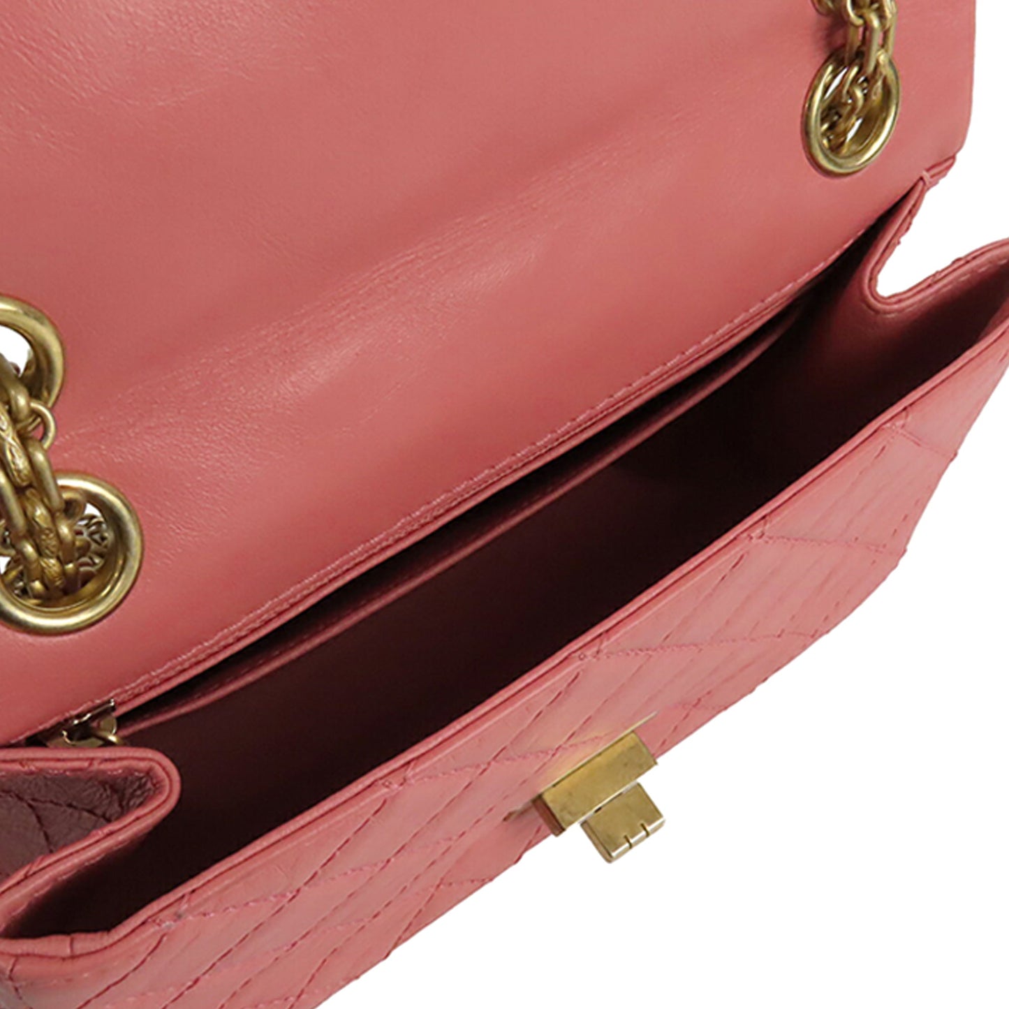 Chanel Quilted Aged Calfskin Reissue 2.55 Single Flap 224