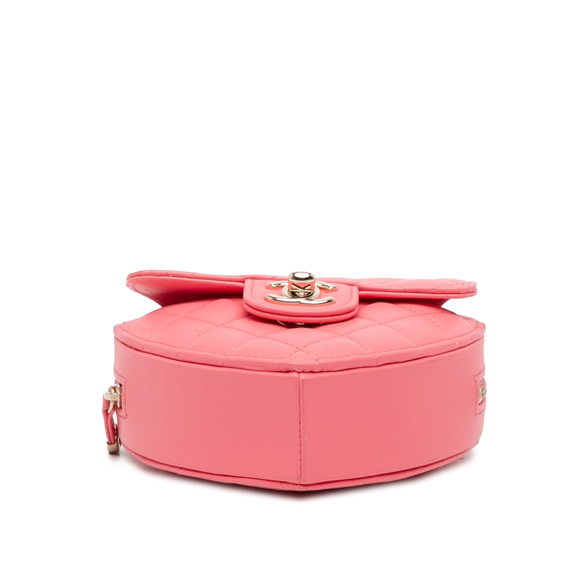 Chanel Mini Lambskin CC in Love Heart Crossbody