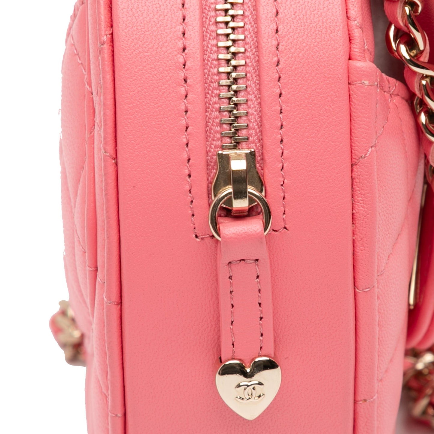 Chanel Mini Lambskin CC in Love Heart Crossbody