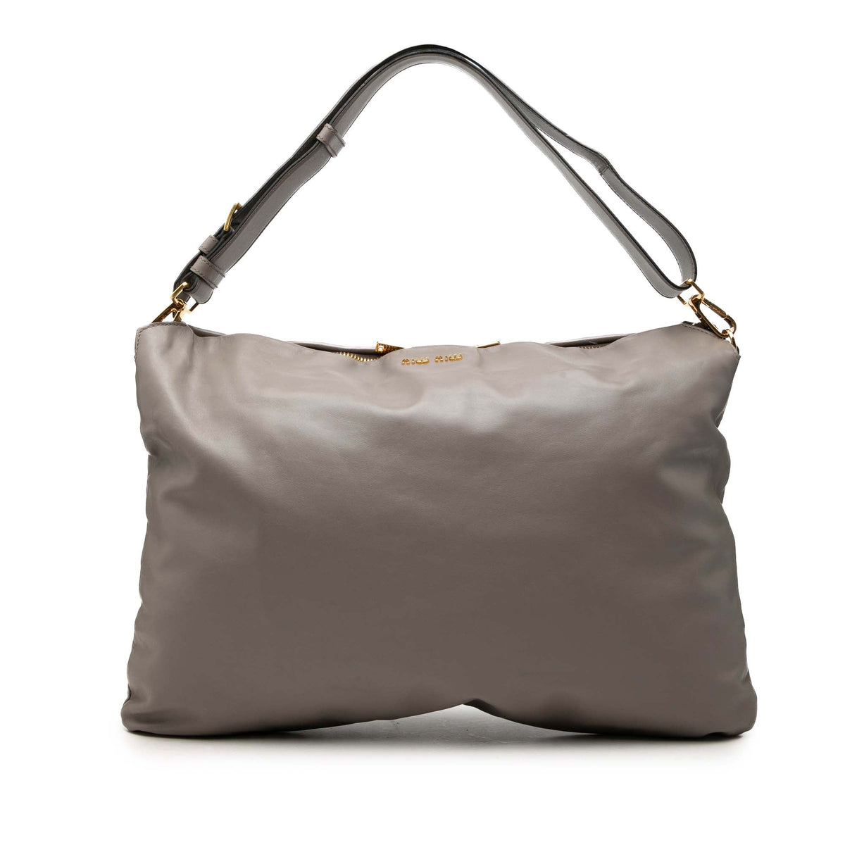 Miu Miu Soft Calf Cloud Hobo