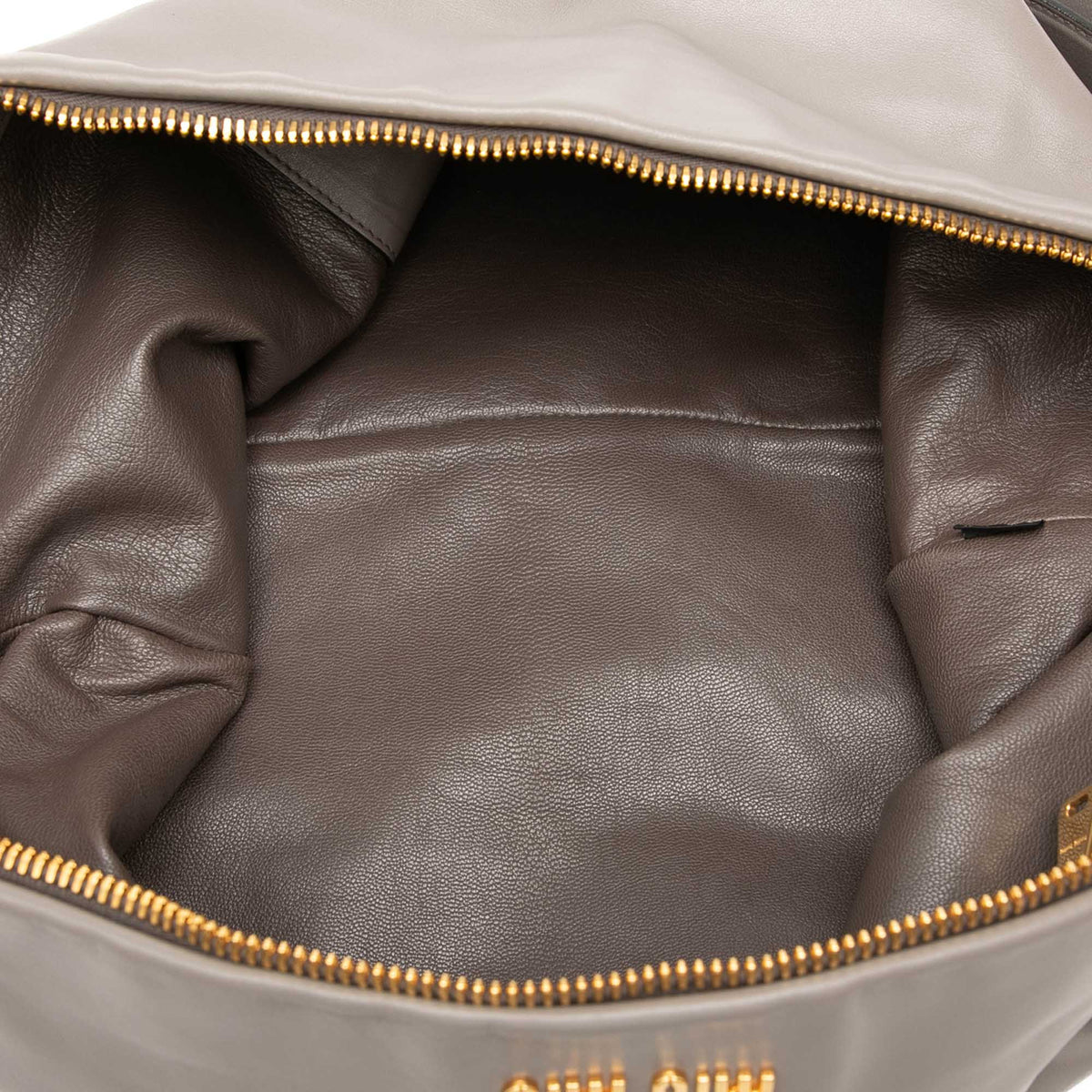 Miu Miu Soft Calf Cloud Hobo