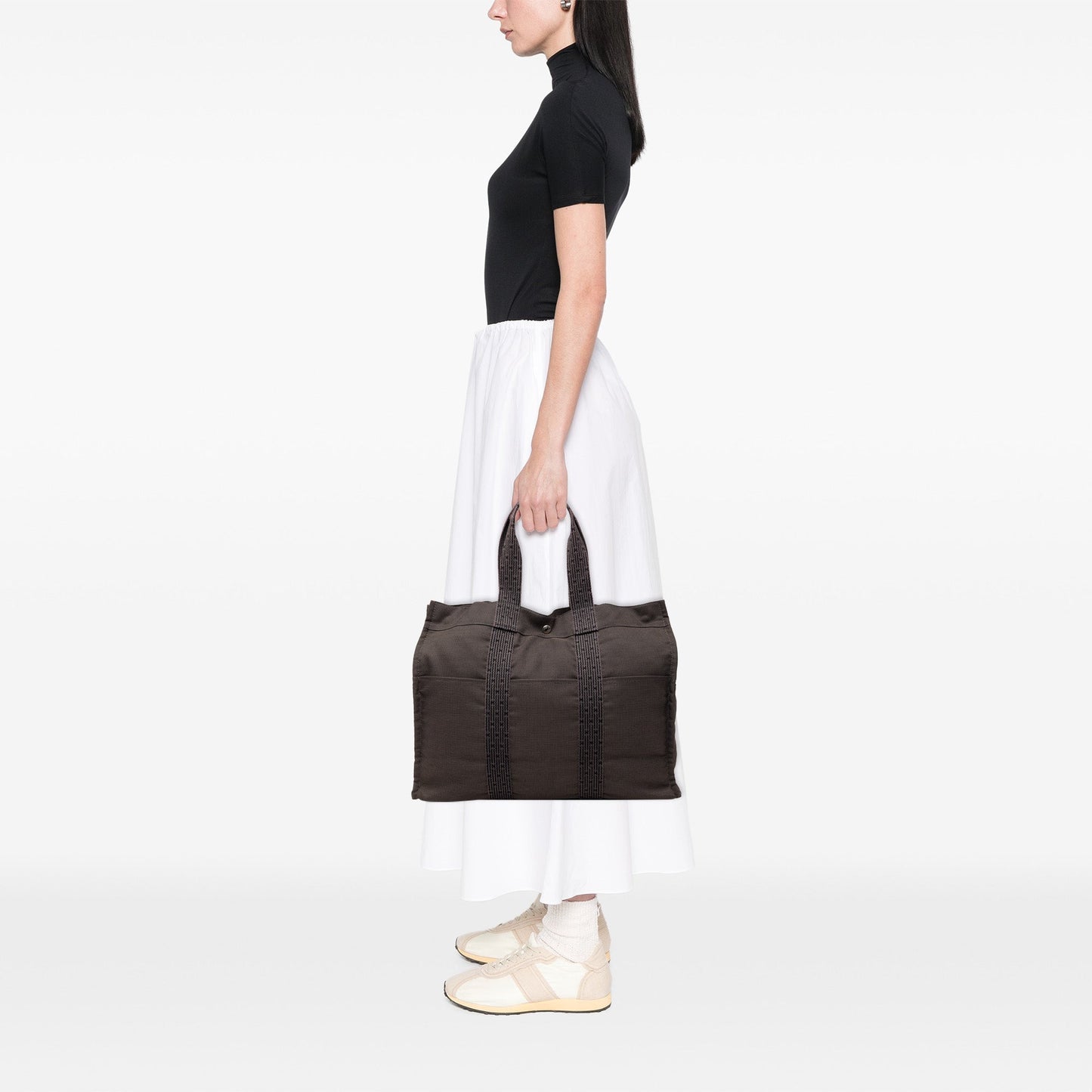 Hermès Canvas Herline GM