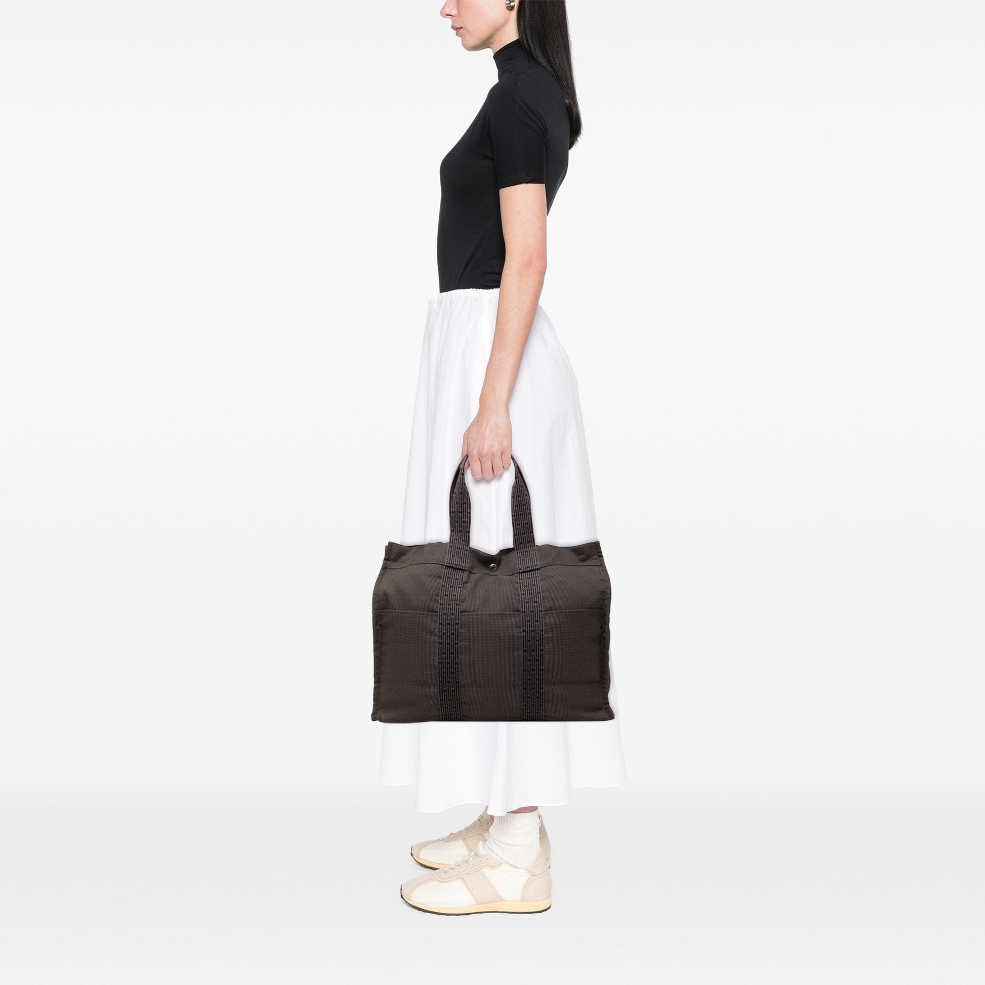 Hermès Canvas Herline GM
