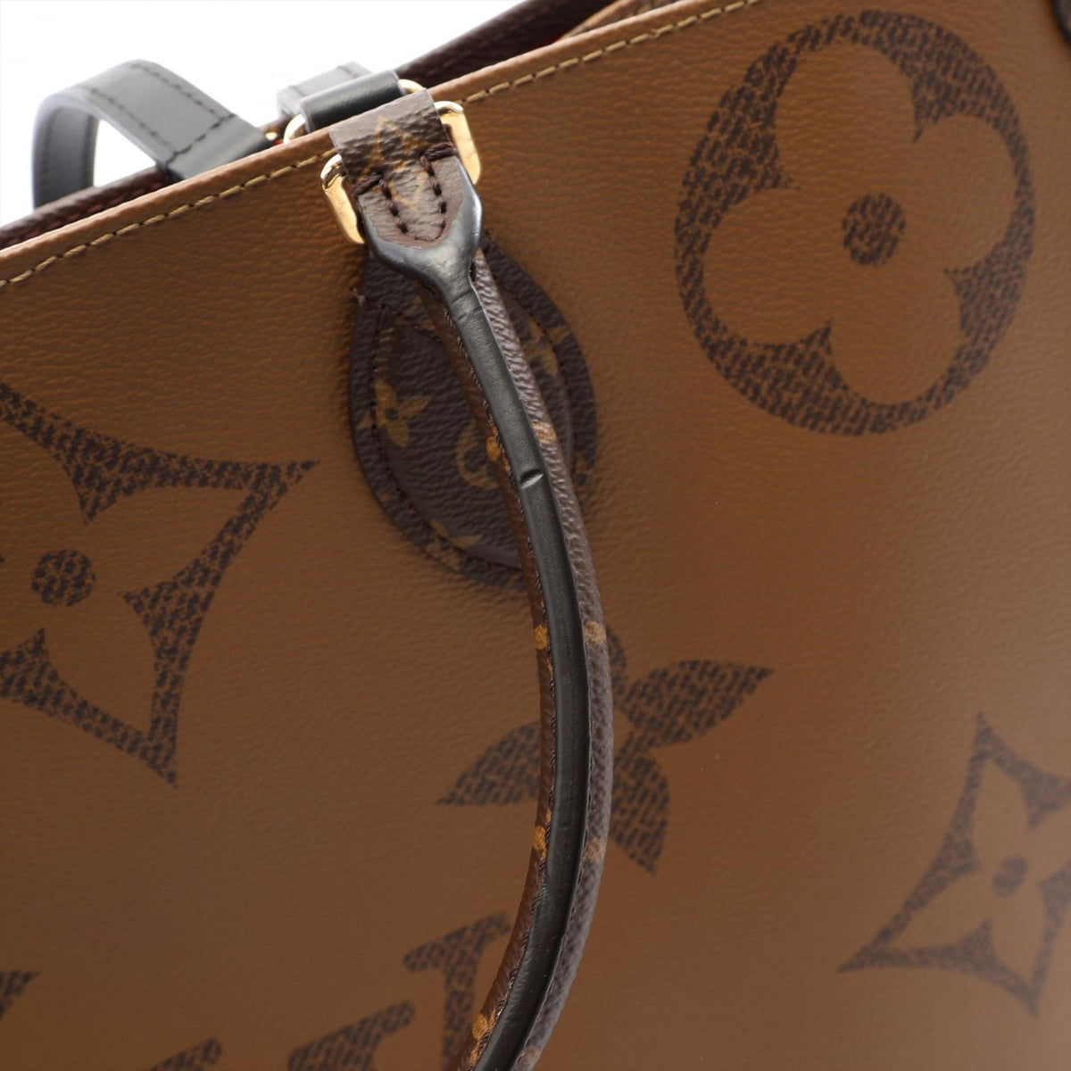 Louis Vuitton Monogram Reverse Giant OnTheGo GM — Brown
