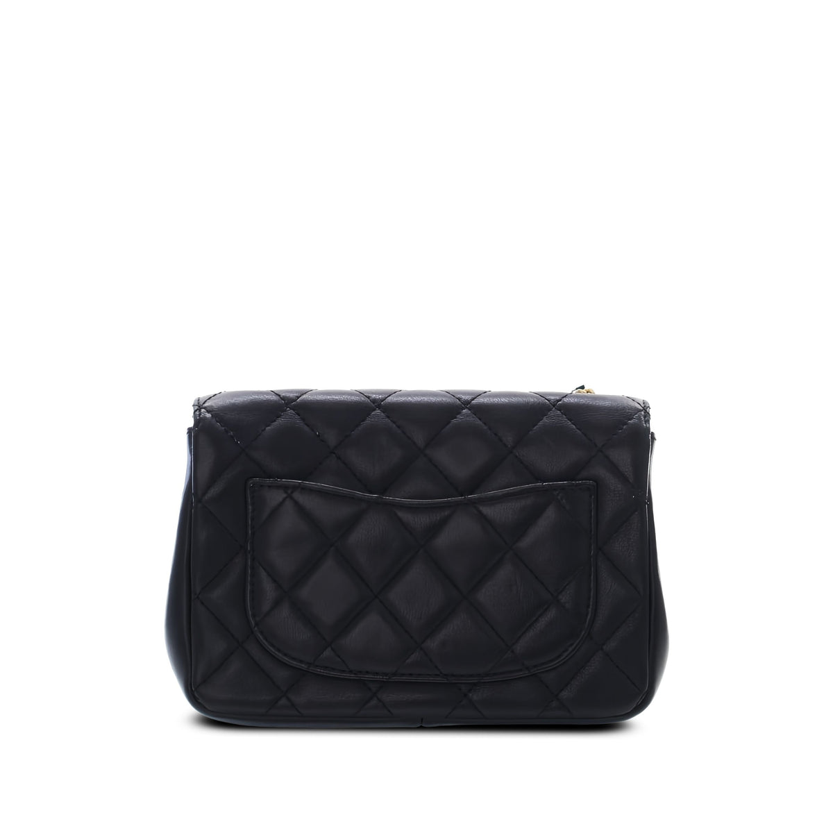 Chanel Small Quilted Lambskin Private Affair Camellia Flap — Black