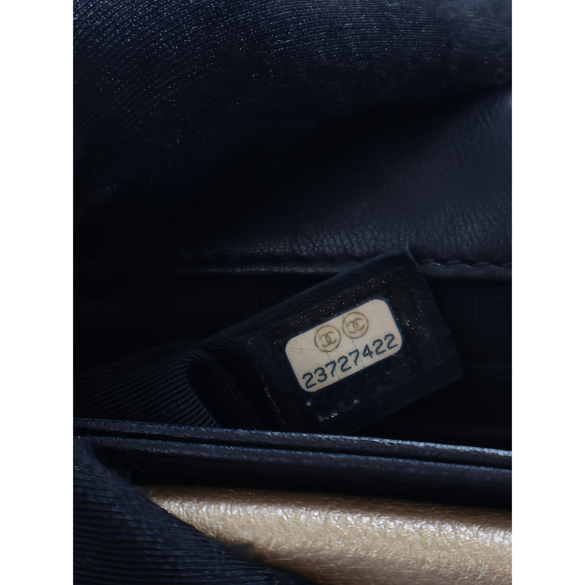 Chanel Small Quilted Lambskin Private Affair Camellia Flap — Black