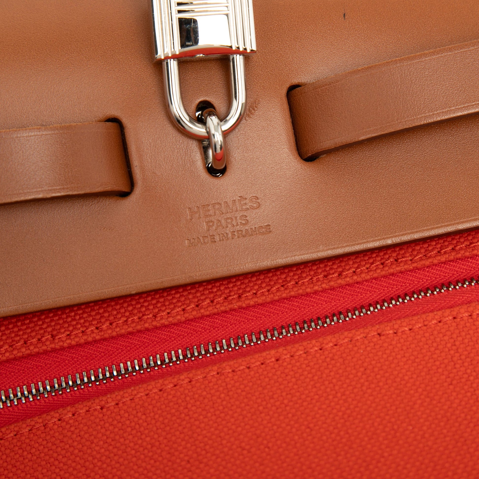 Hermès Toile Herbag Zip 31