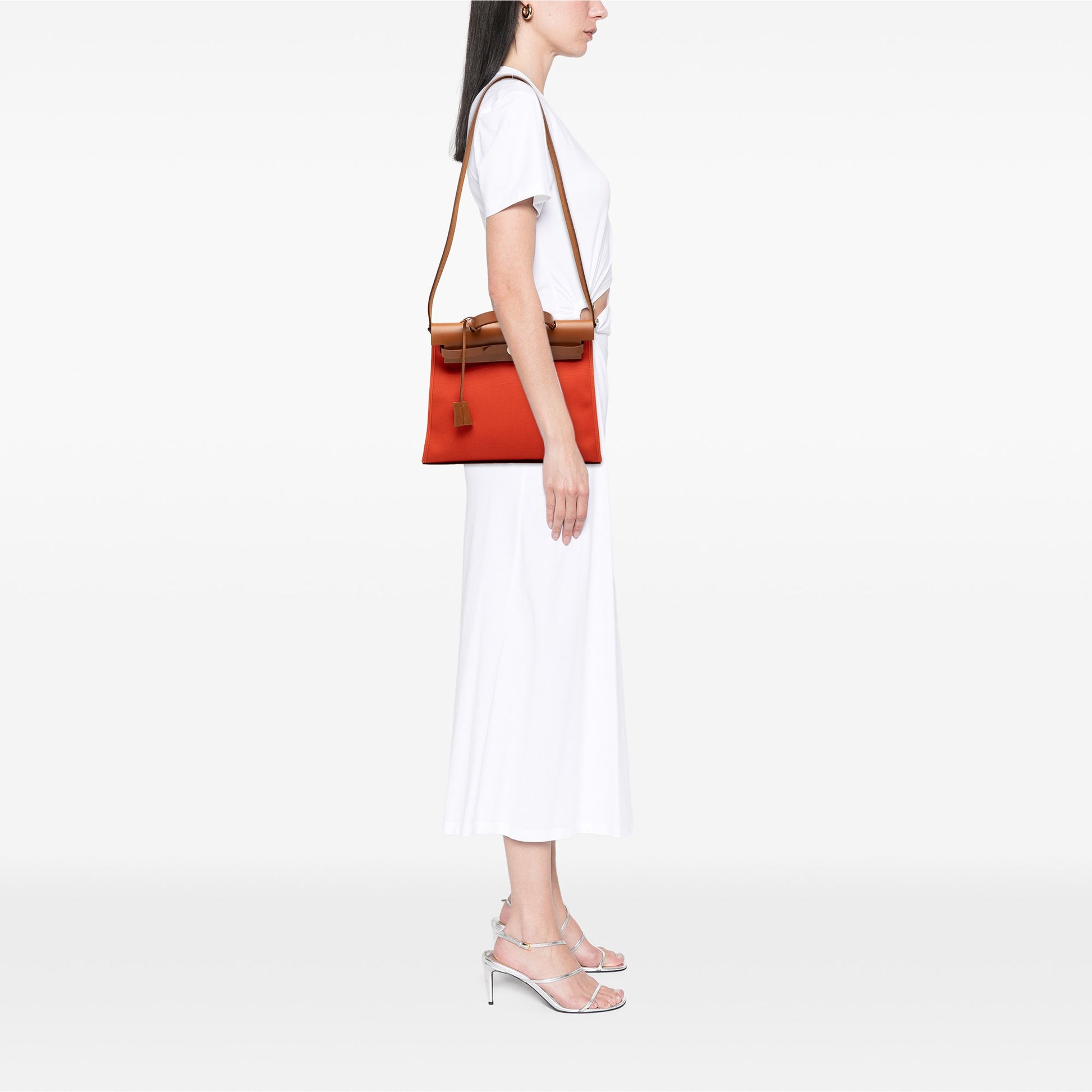 Hermès Toile Herbag Zip 31