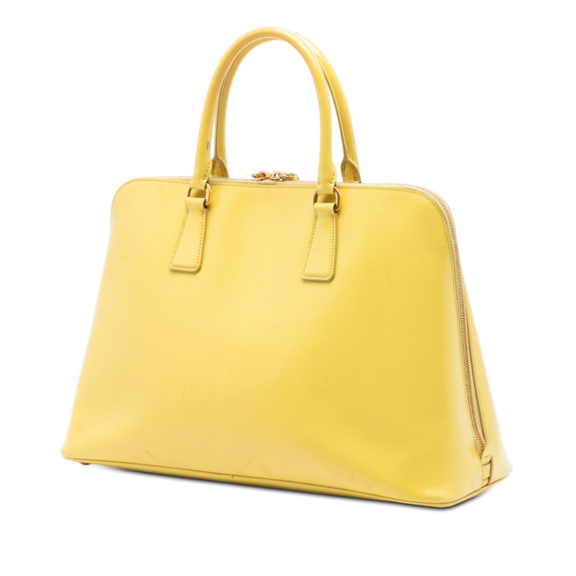 Large Saffiano Lux Promenade Satchel