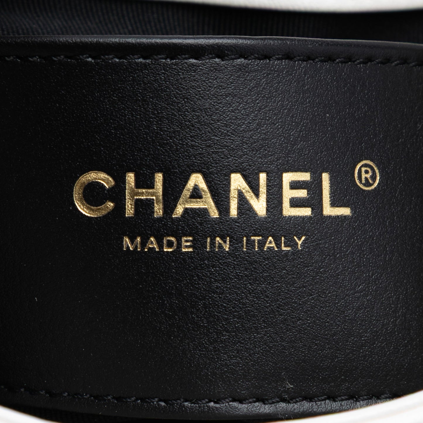 Chanel Small Quilted Lambskin Giant CC Chain Compartment Messenger Bag