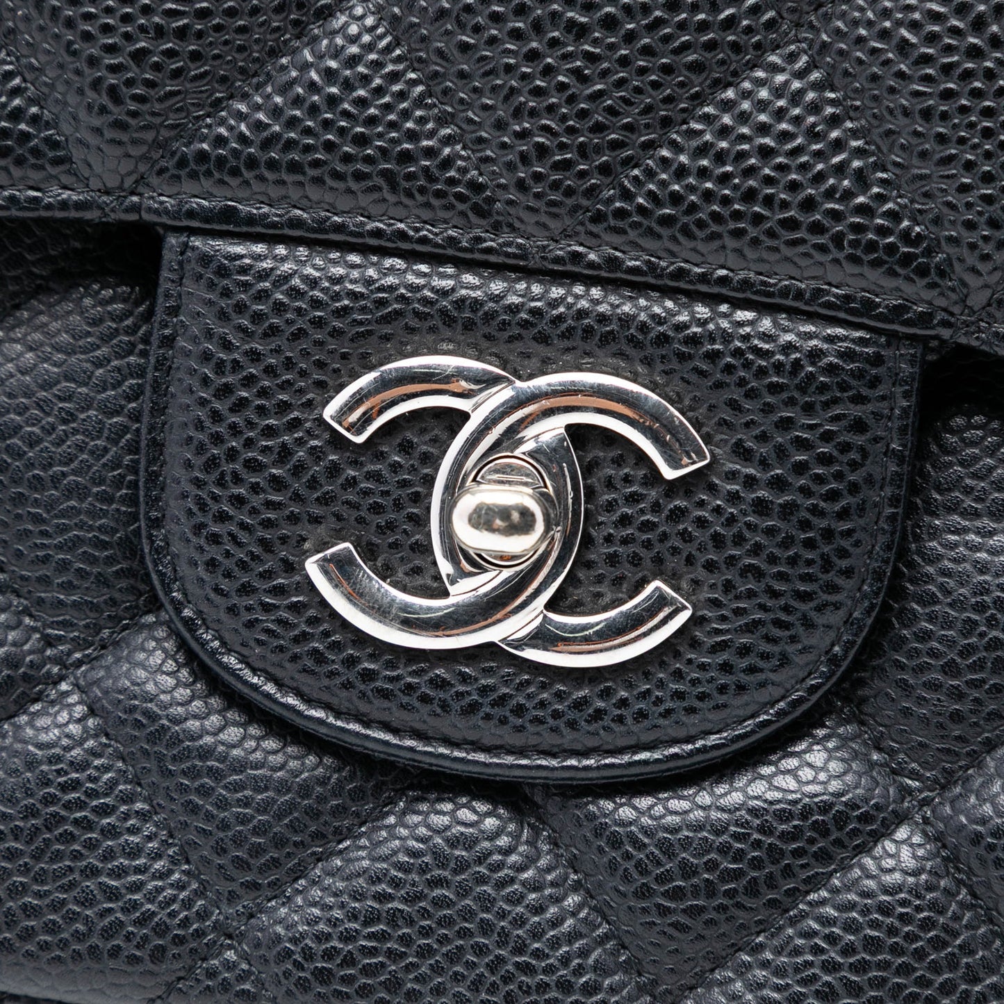 Chanel Maxi Classic Caviar Single Flap