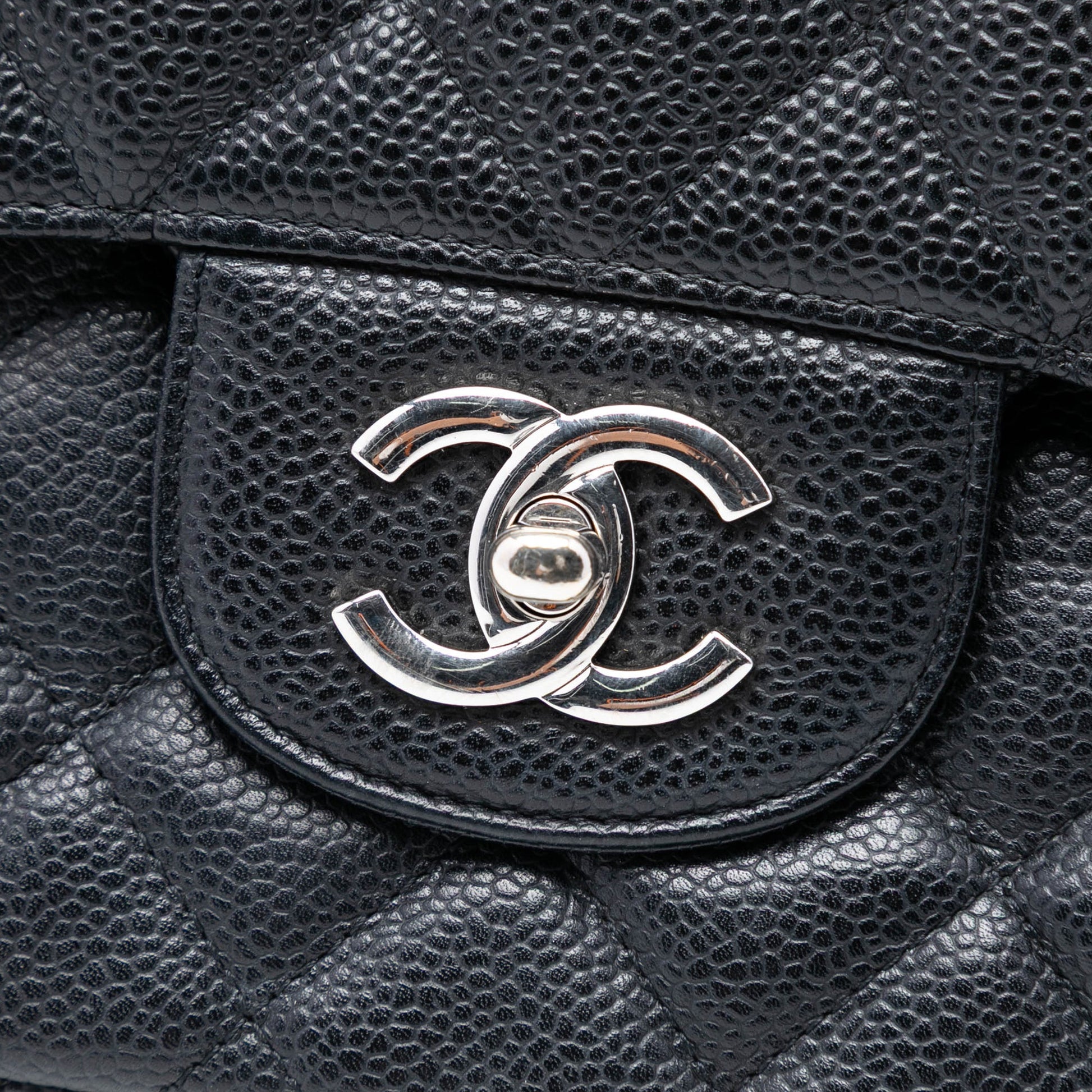 Chanel Maxi Classic Caviar Single Flap