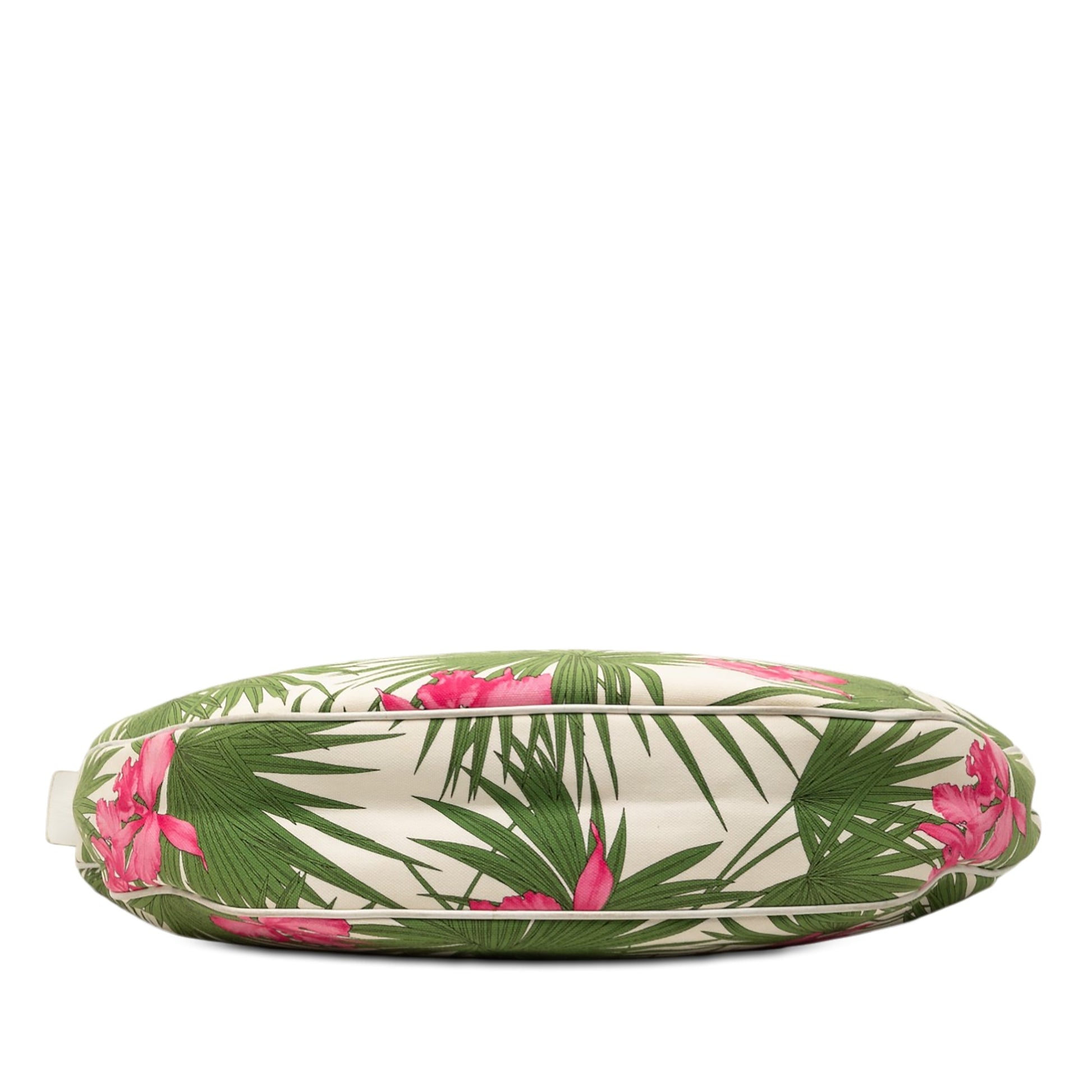 Floral Printed Canvas Crossbody