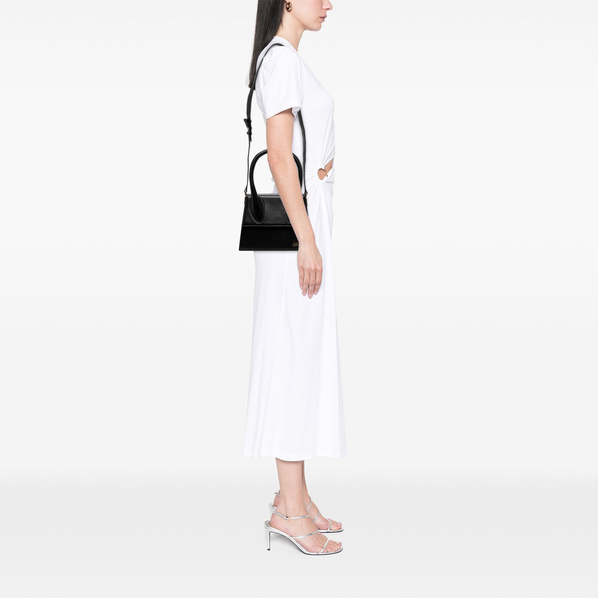 Jacquemus Smooth Calfskin Le Grand Chiquito — Black