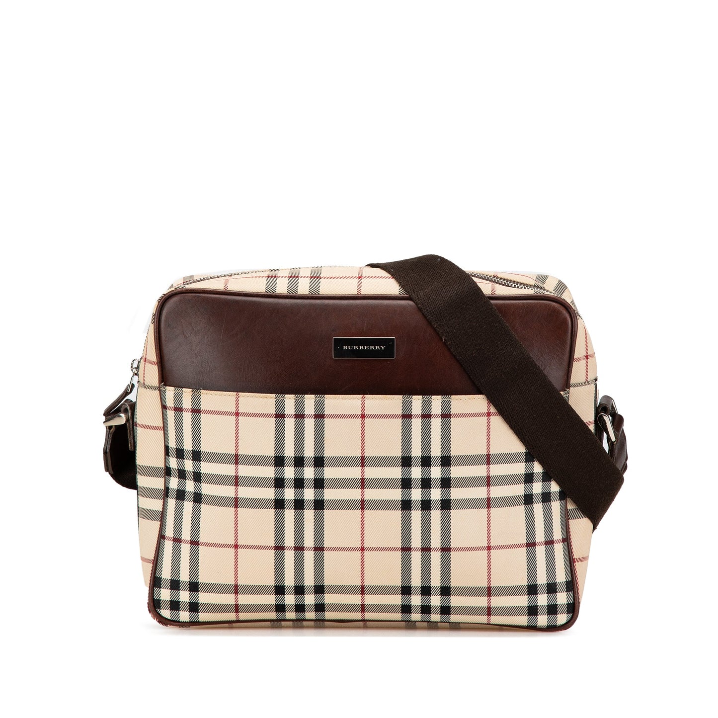 Burberry House Check Canvas Crossbody