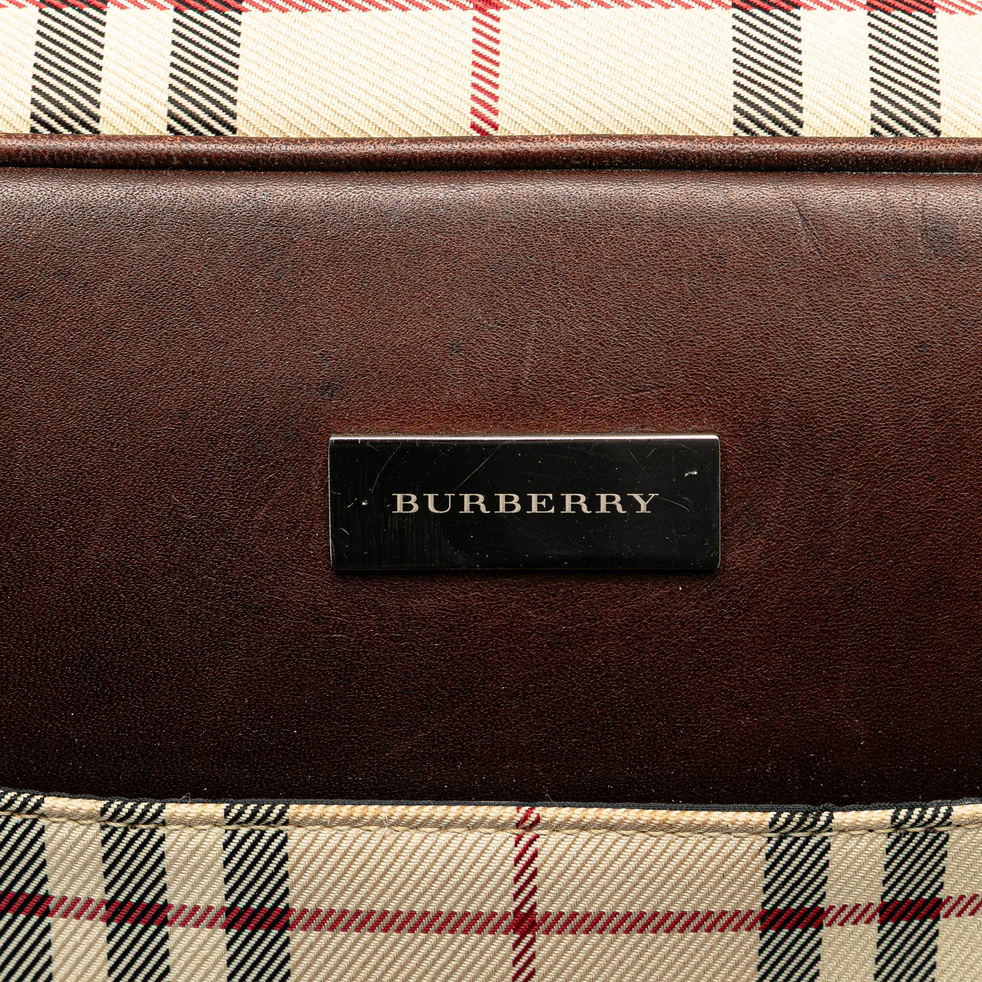 Burberry House Check Canvas Crossbody