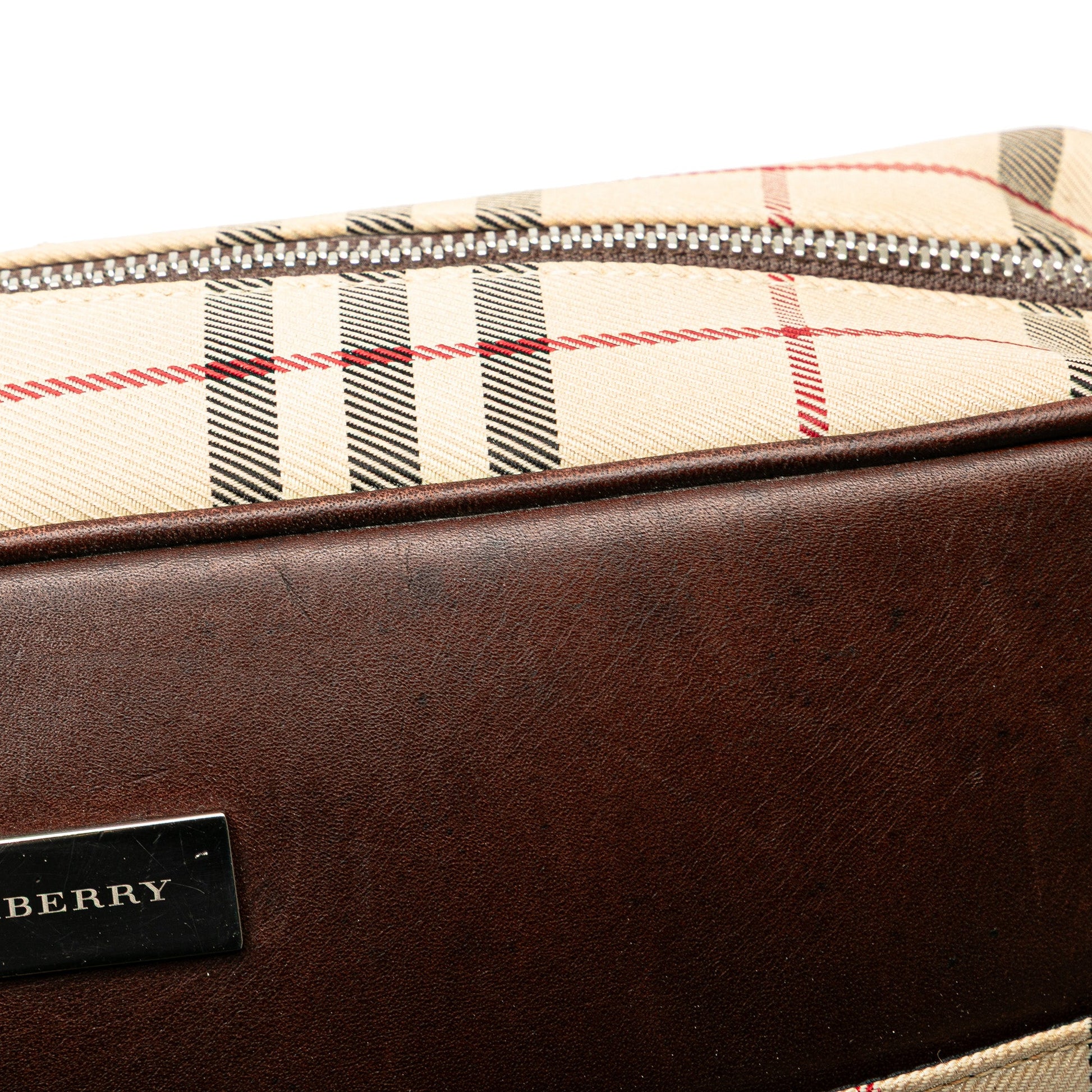 Burberry House Check Canvas Crossbody