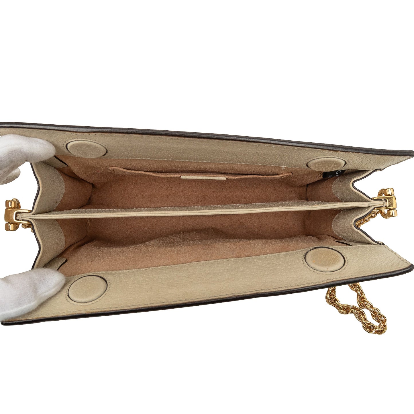 Gucci Small Calfskin Ophidia Chain Crossbody