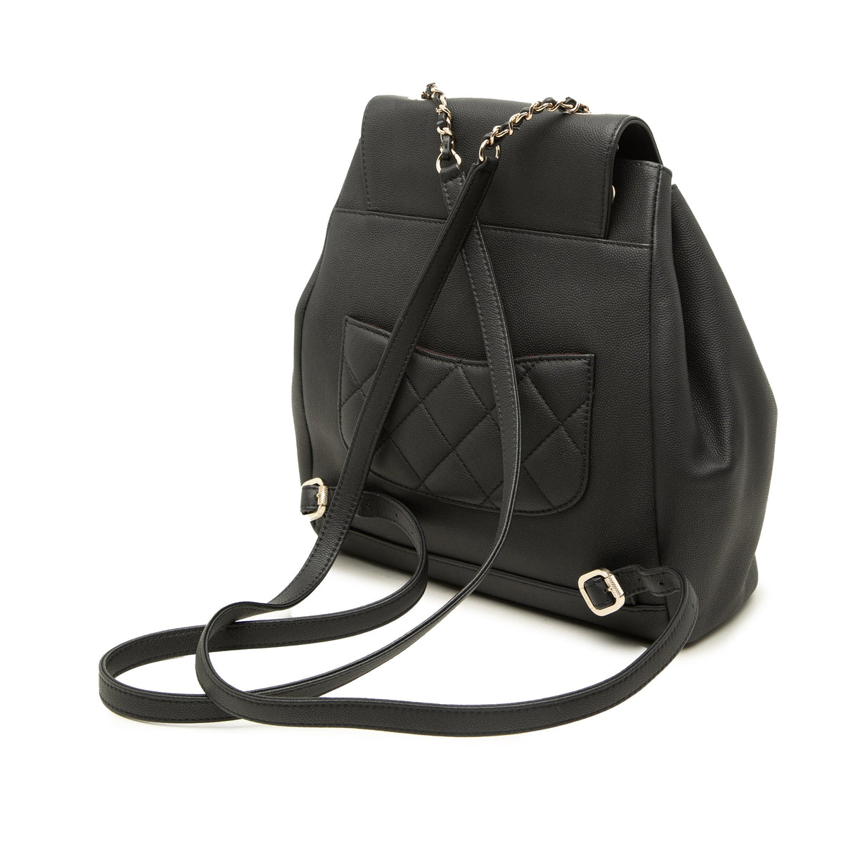 Chanel Caviar Business Affinity Backpack — Black