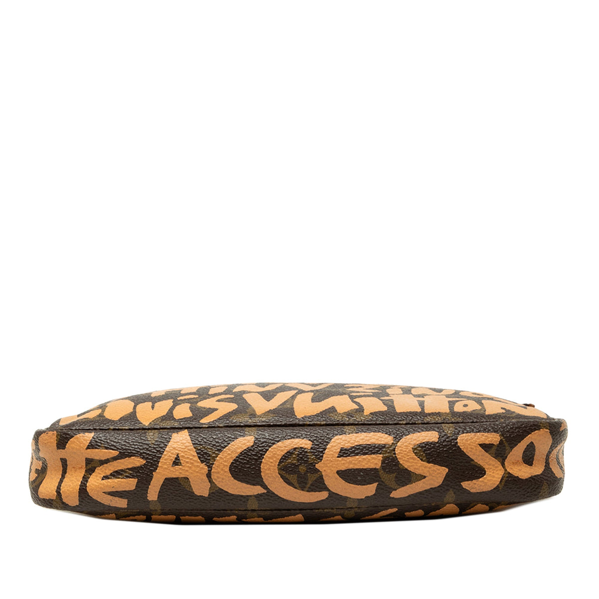 Louis Vuitton Stephen Sprouse Monogram Graffiti Pochette Accessoires — Brown