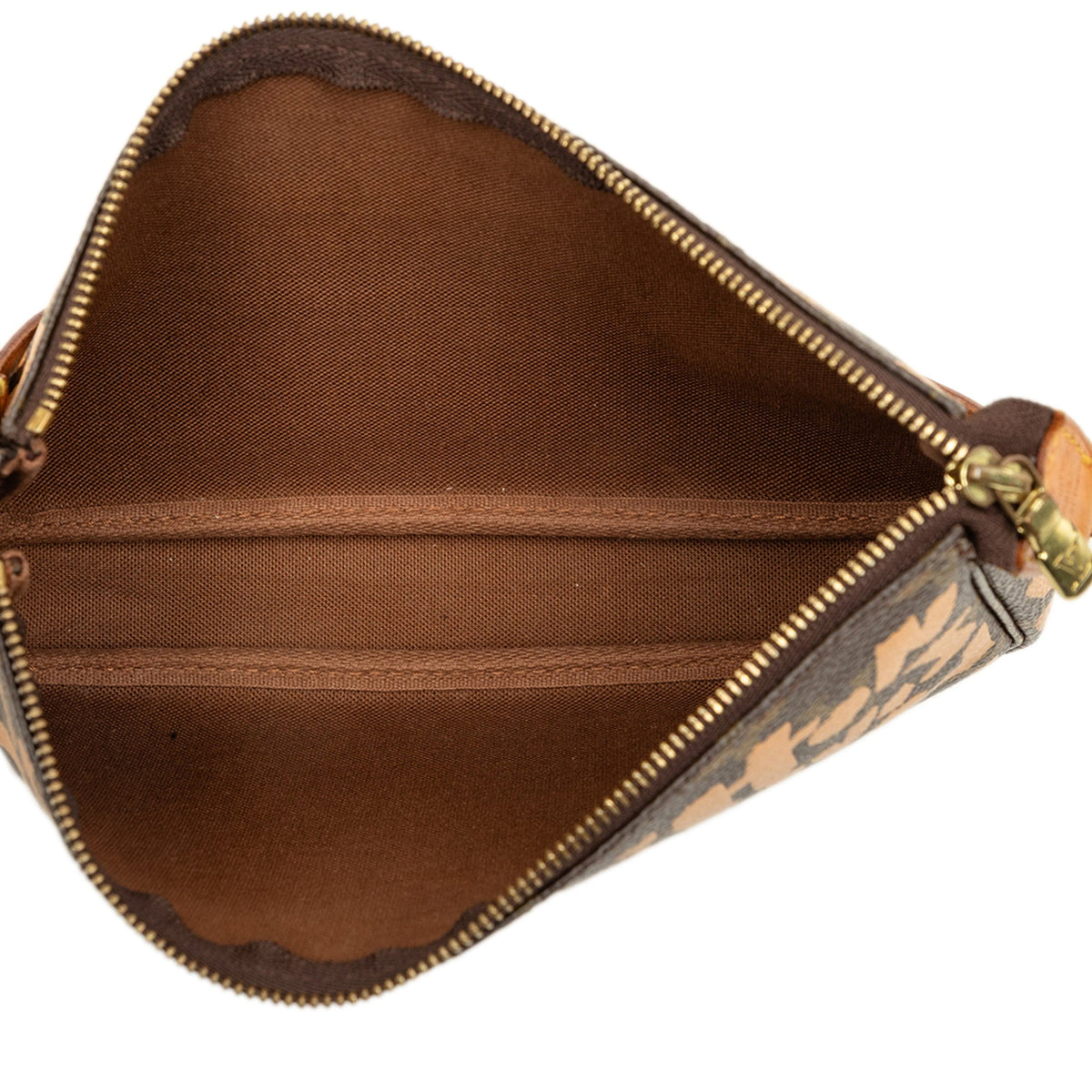 Louis Vuitton Stephen Sprouse Monogram Graffiti Pochette Accessoires — Brown