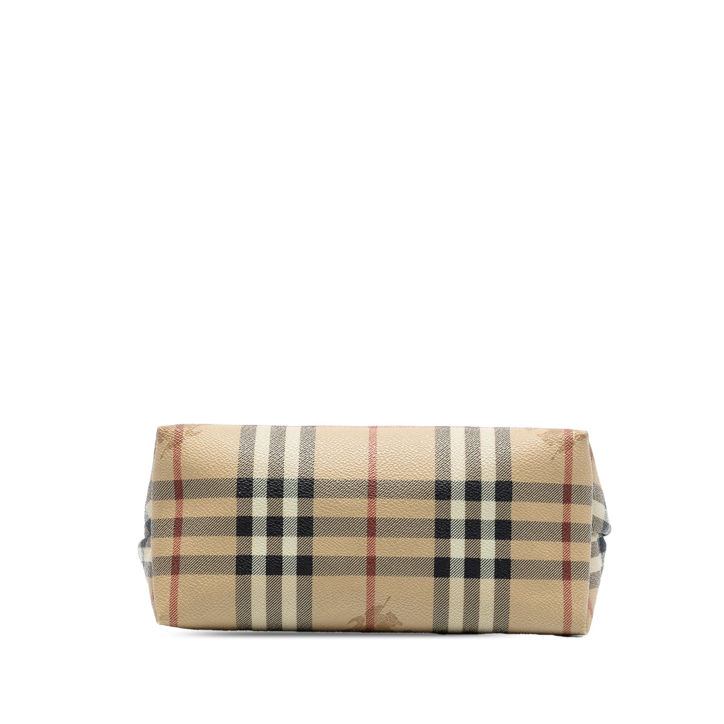 Burberry Haymarket Check Coated Canvas Handbag
