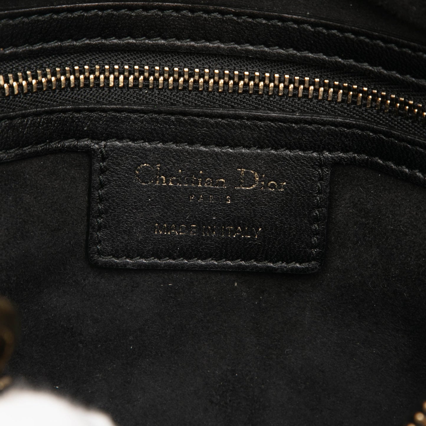 Dior Medium Lambskin Cannage Studded Supple Lady Dior