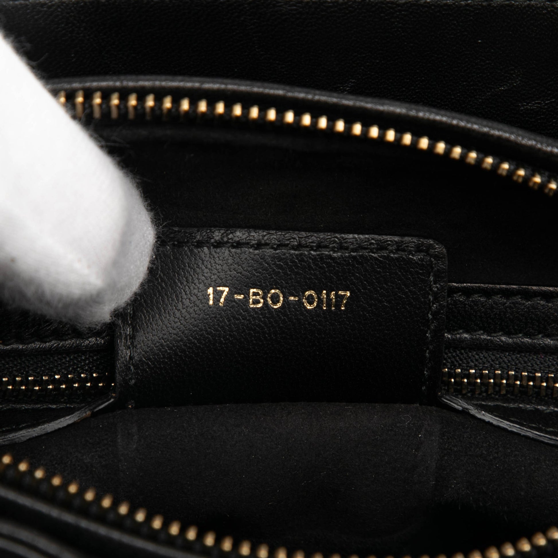 Dior Medium Lambskin Cannage Studded Supple Lady Dior