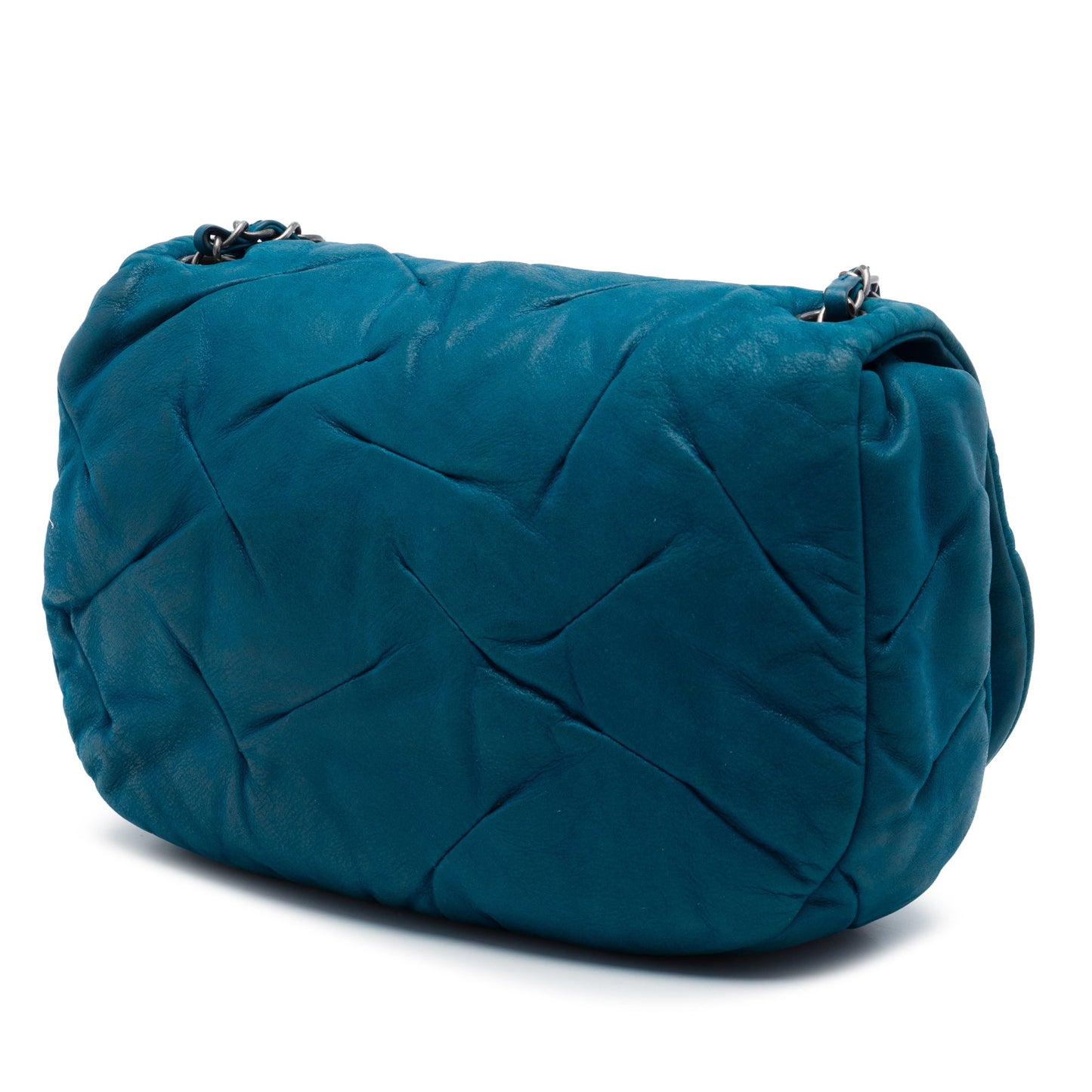 Chanel Iridescent Calfskin East Glint Flap