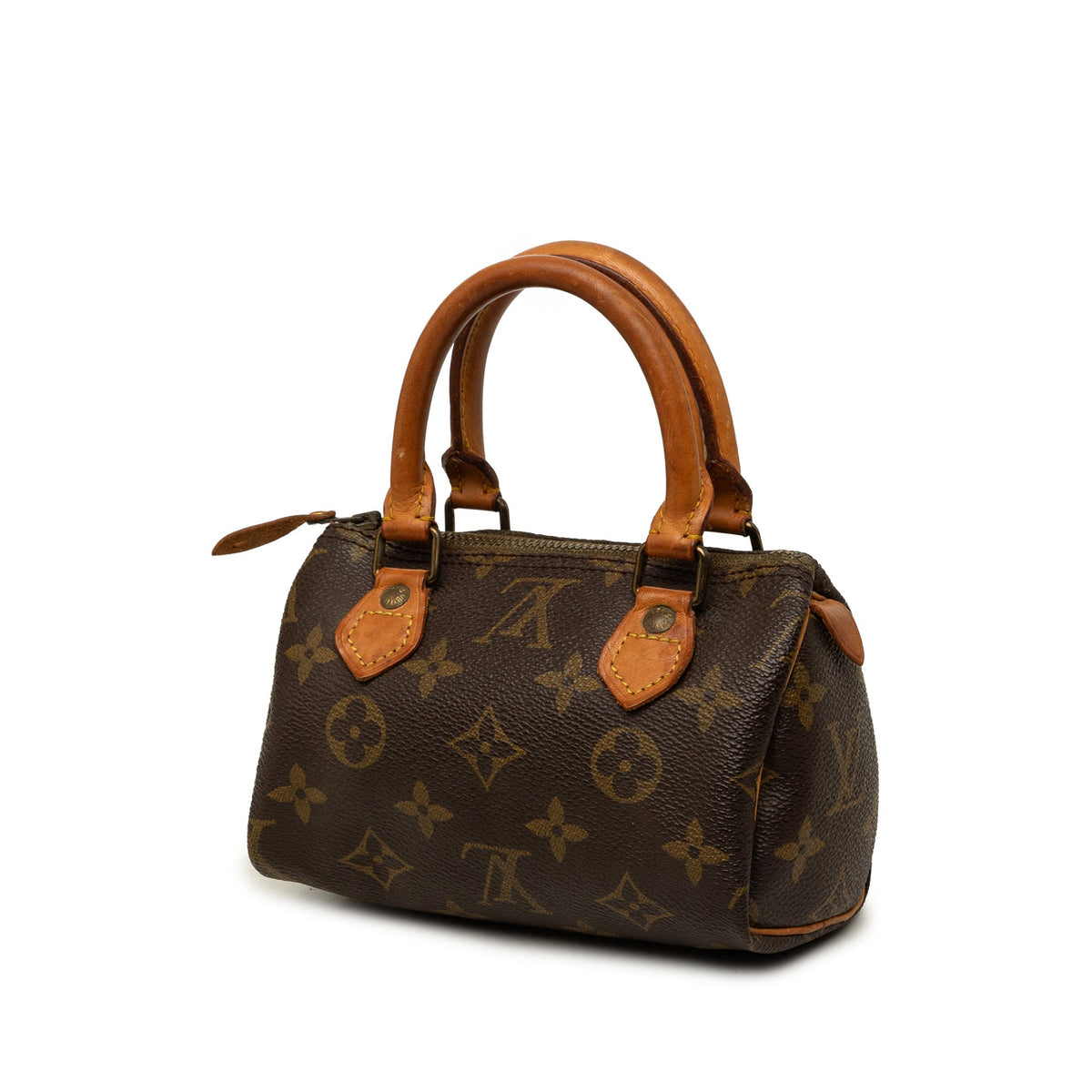 Louis Vuitton Monogram Mini Speedy HL — Brown