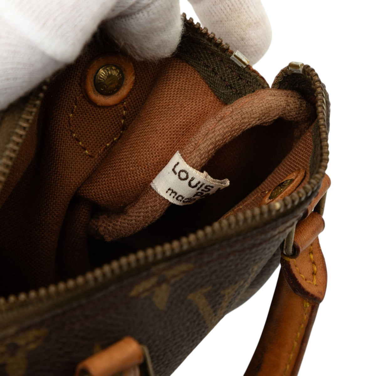 Louis Vuitton Monogram Mini Speedy HL — Brown