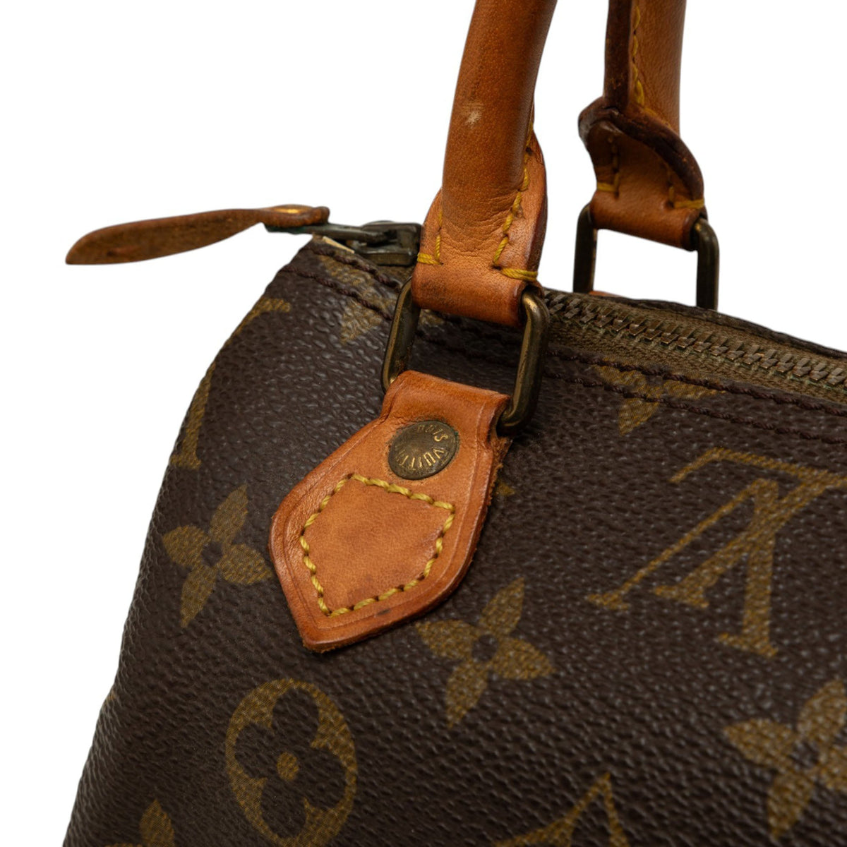 Louis Vuitton Monogram Mini Speedy HL — Brown