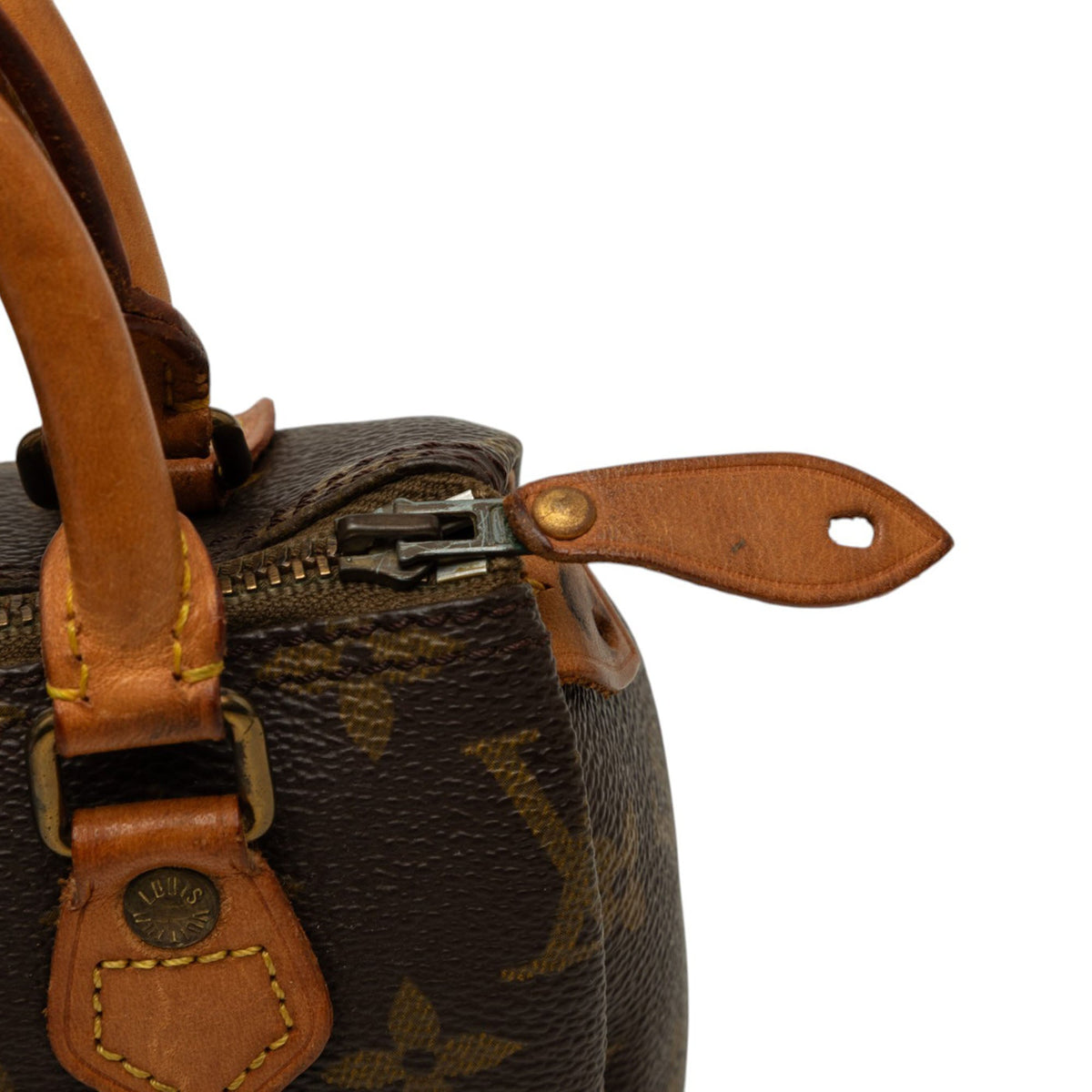Louis Vuitton Monogram Mini Speedy HL — Brown